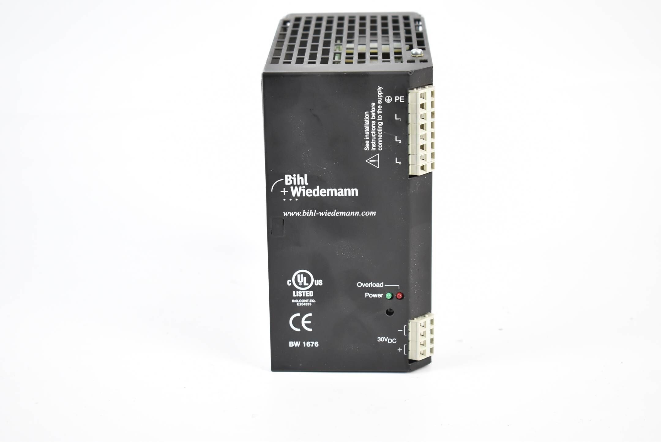 BIHL + WIEDEMANN Netzteil BW1676 30VDC 8A ( 149001-513023 )