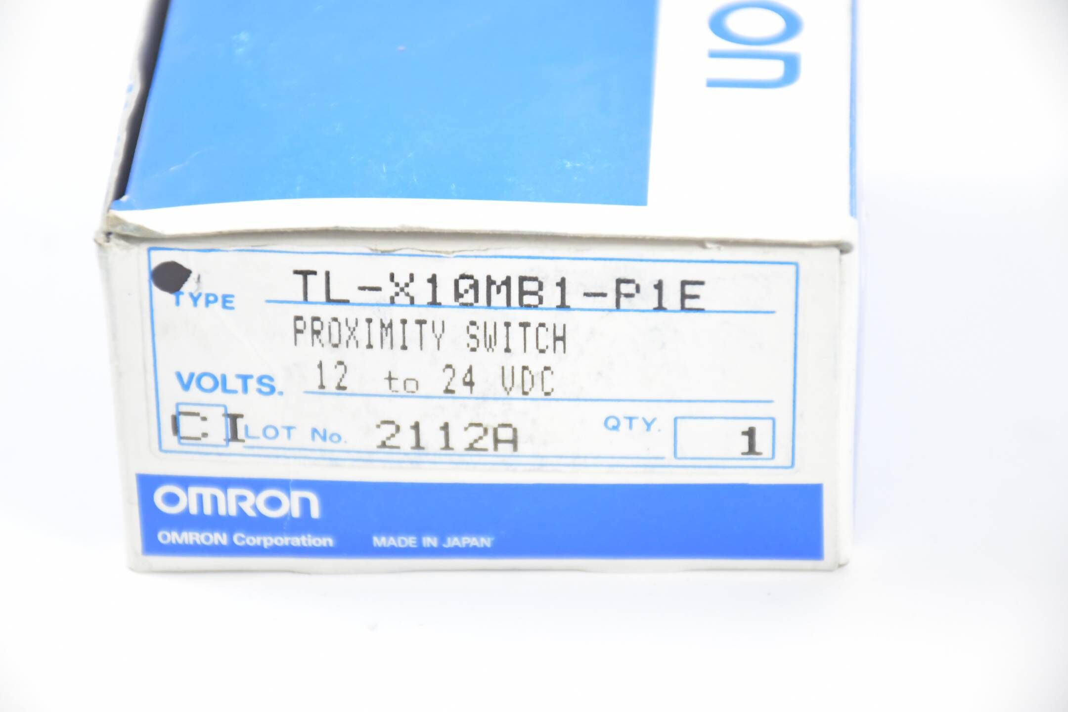 Omron Proximity Switch 12 to 24VDC ( TL-X10MB1-P1E )