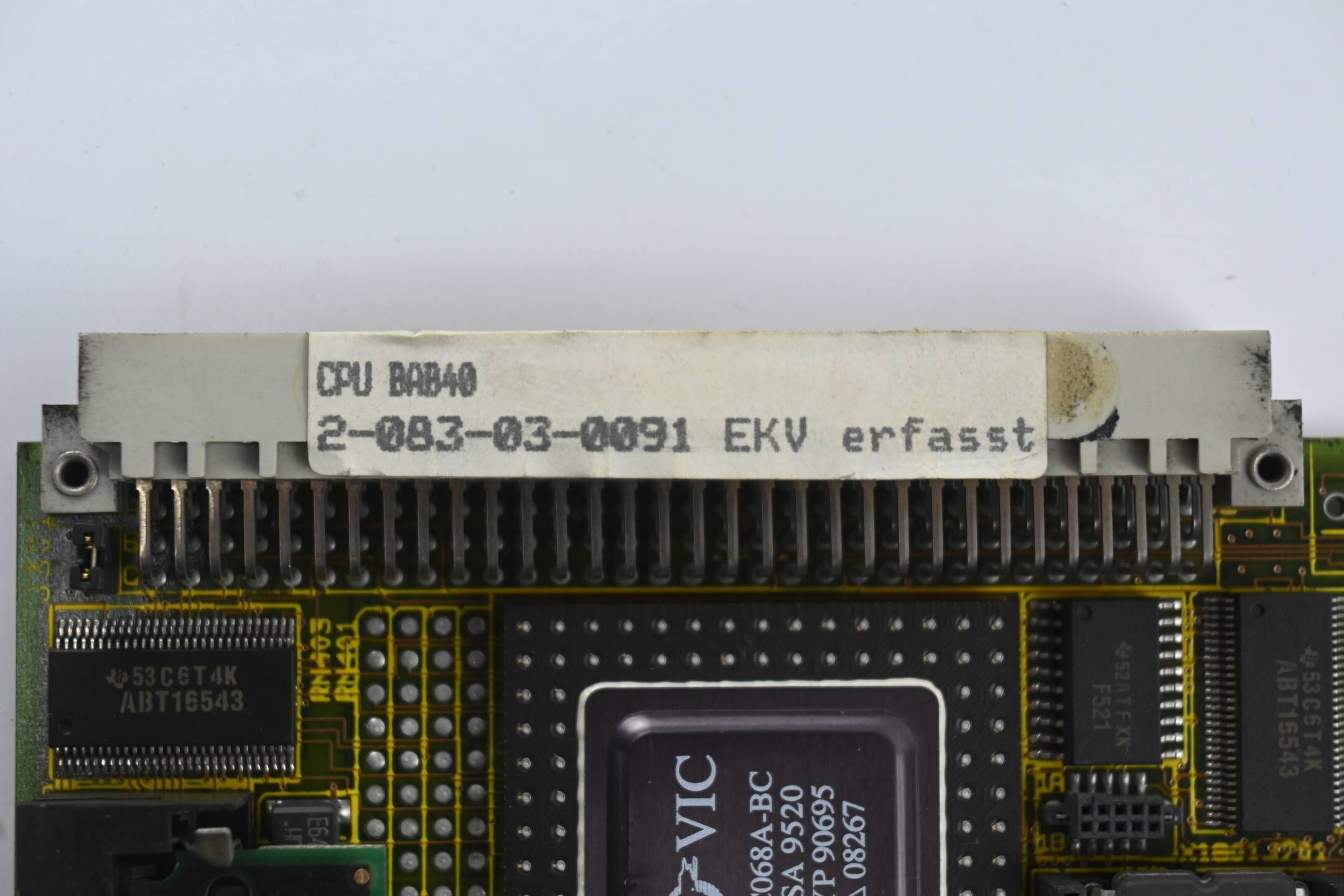 Eltec Homag CPU-Karte BAB40 ( 2-083-03-0091 ) 2083030091