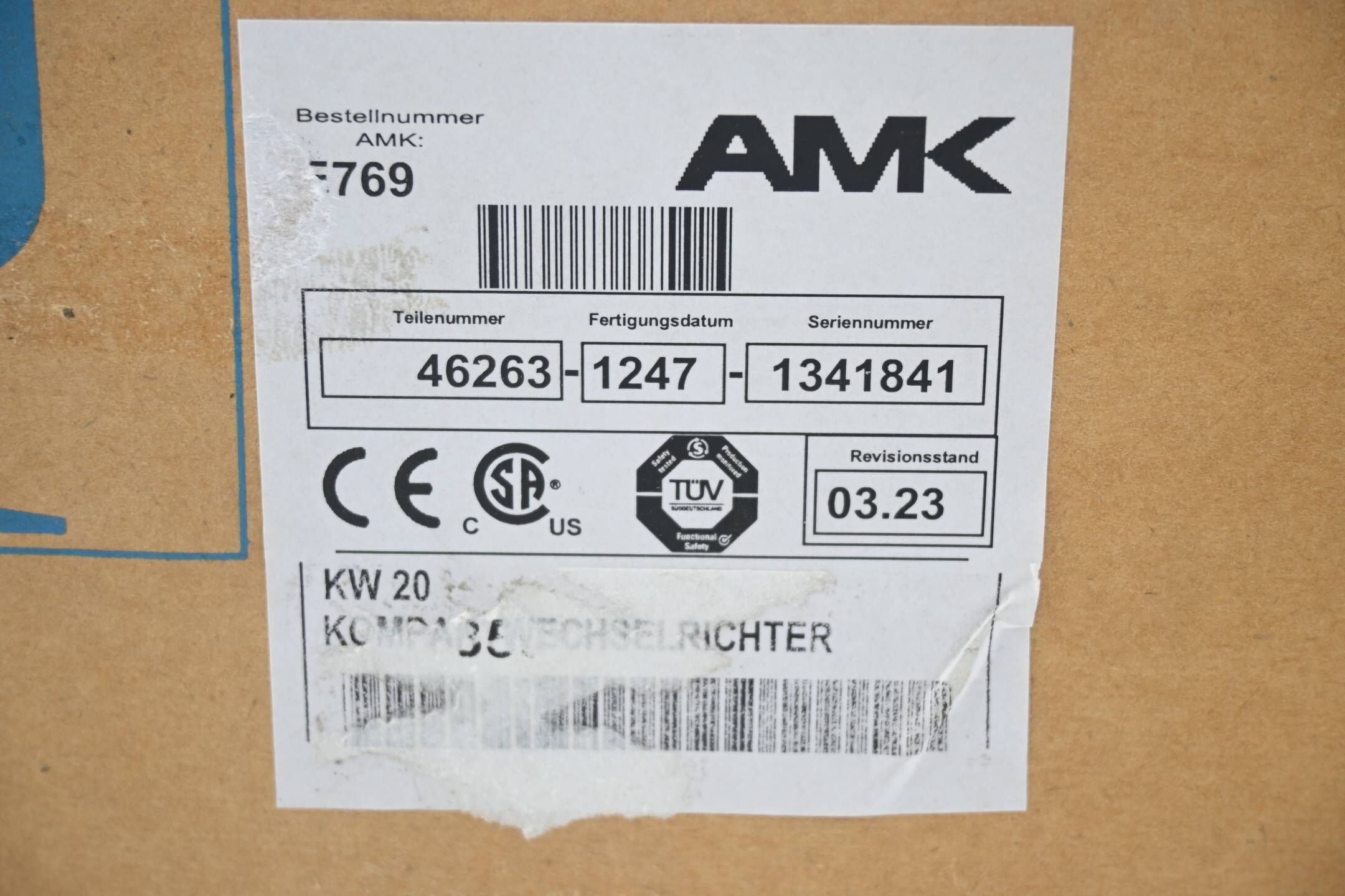 AMK Kompakt Wechselrichter KW20 ( 46263 )