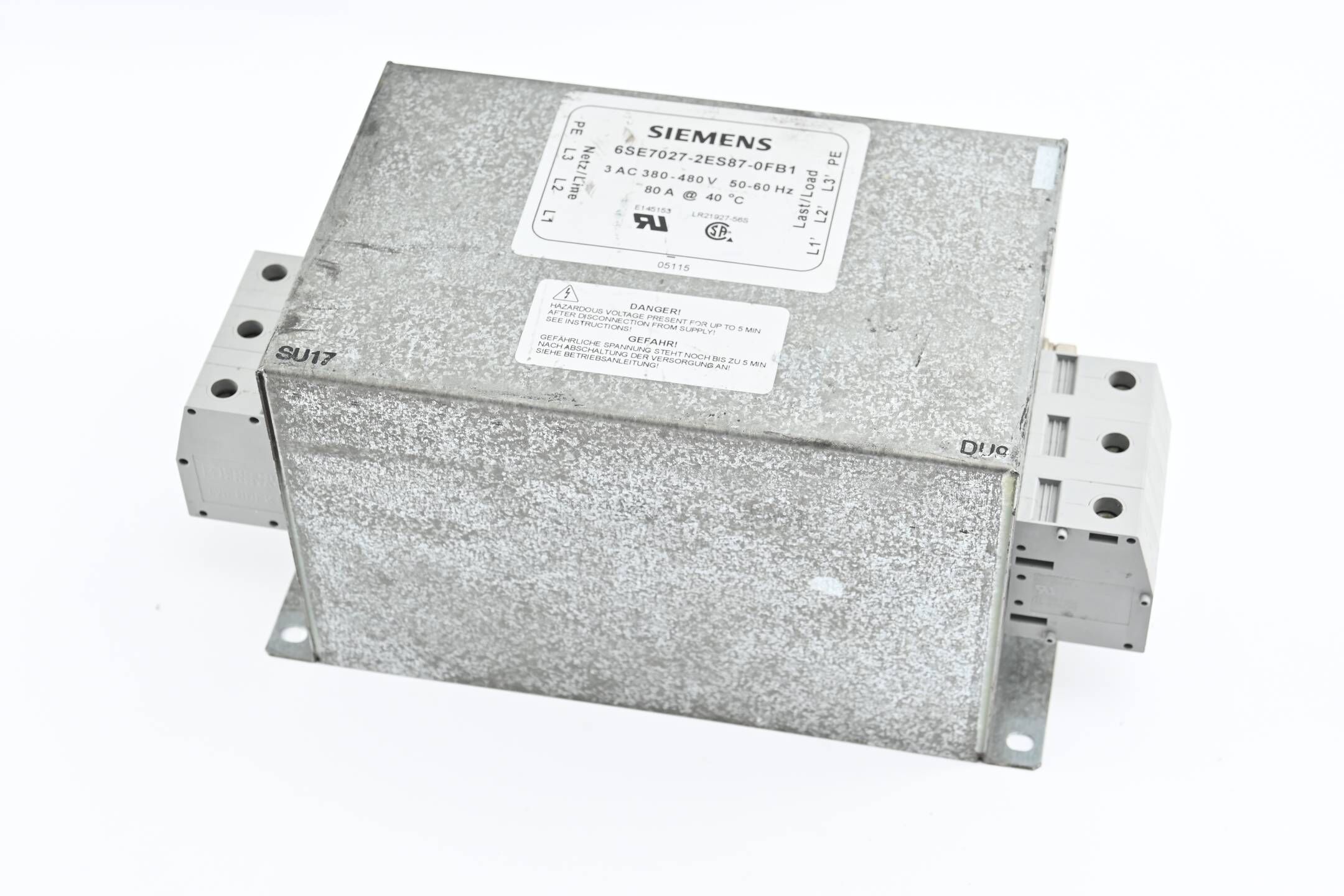 Siemens Simovert Funkentstörfilter 6SE7027-2ES87-0FB1 ( 6SE7 027-2ES87-0FB1 )