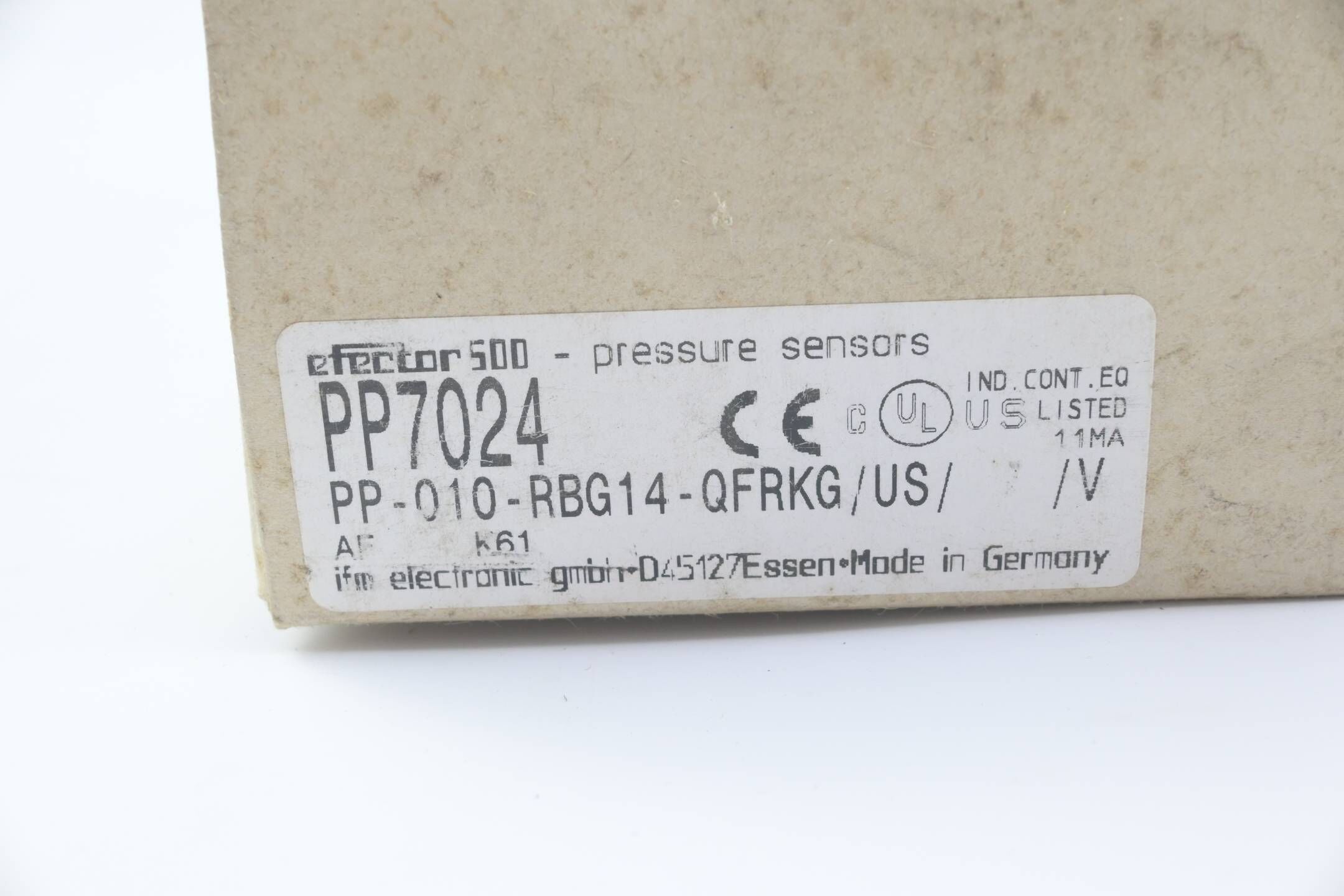 Ifm Electronic Druckschalter PP7024 ( PP-010-RBG14-QFRKG/US/ /V )