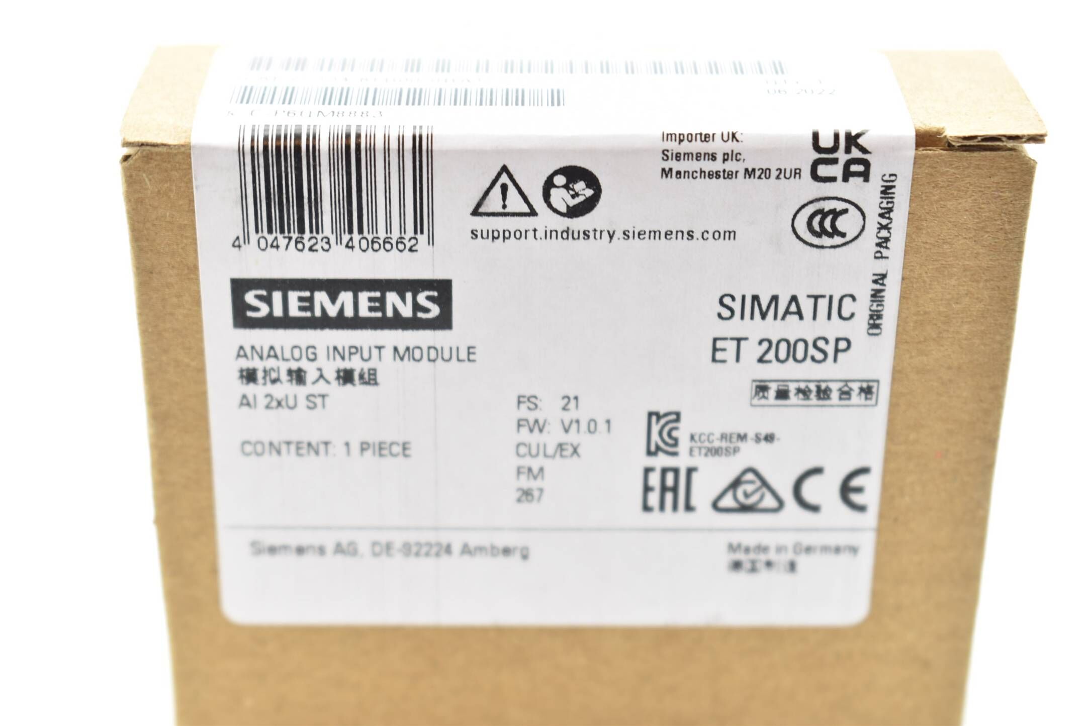Siemens Simatic ET 200SP 6ES7134-6FB00-0BA1 ( 6ES7 134-6FB00-0BA1 )