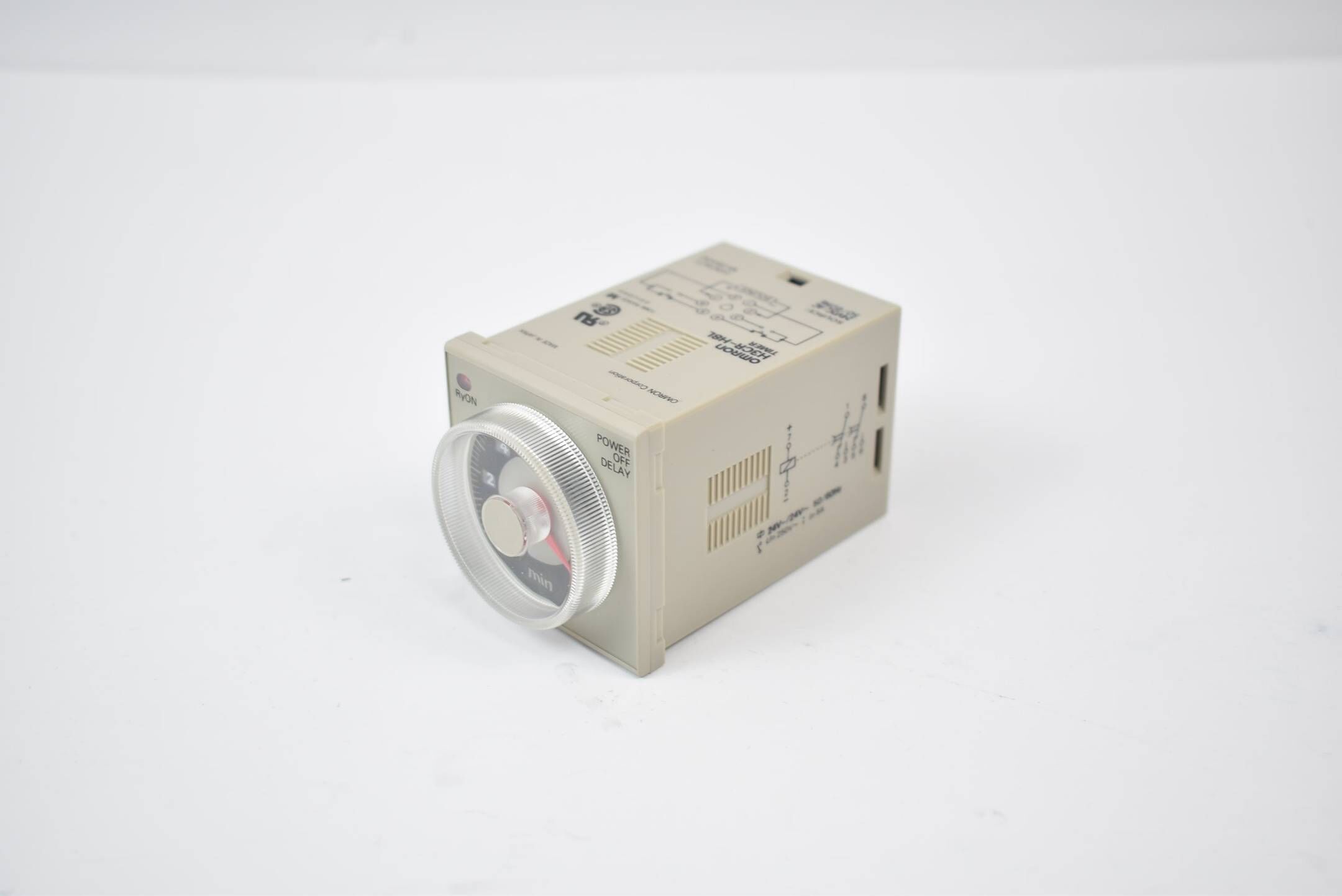 Omron Timer Power off Delay H3CR-H 8L 24VDC/AC Time Range M 0.6 / 1.2 / 6 / 12 m