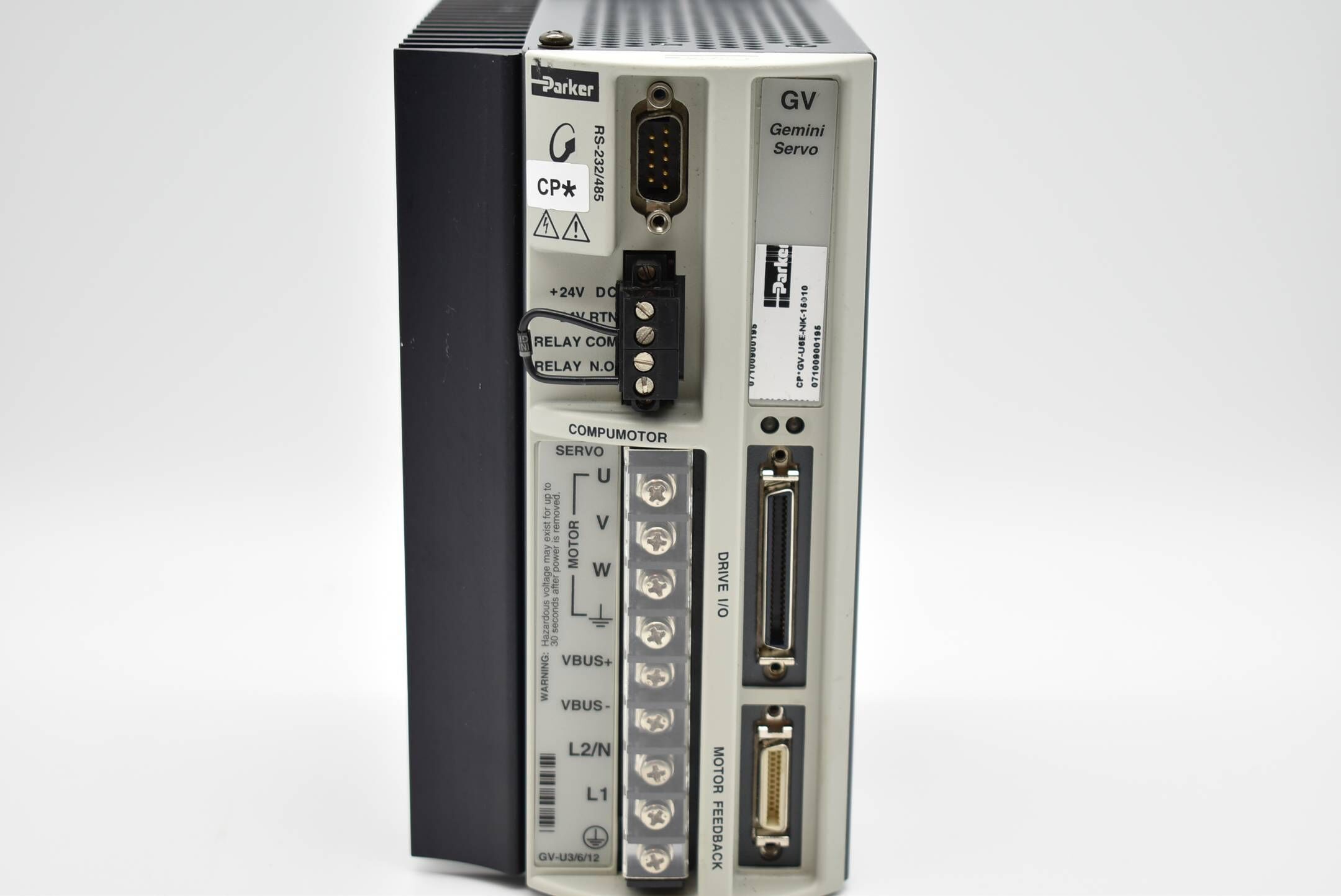 Parker Hannifin Corp. CP*GV-U6E-NK-15010 ( GV-U3/6/12 )