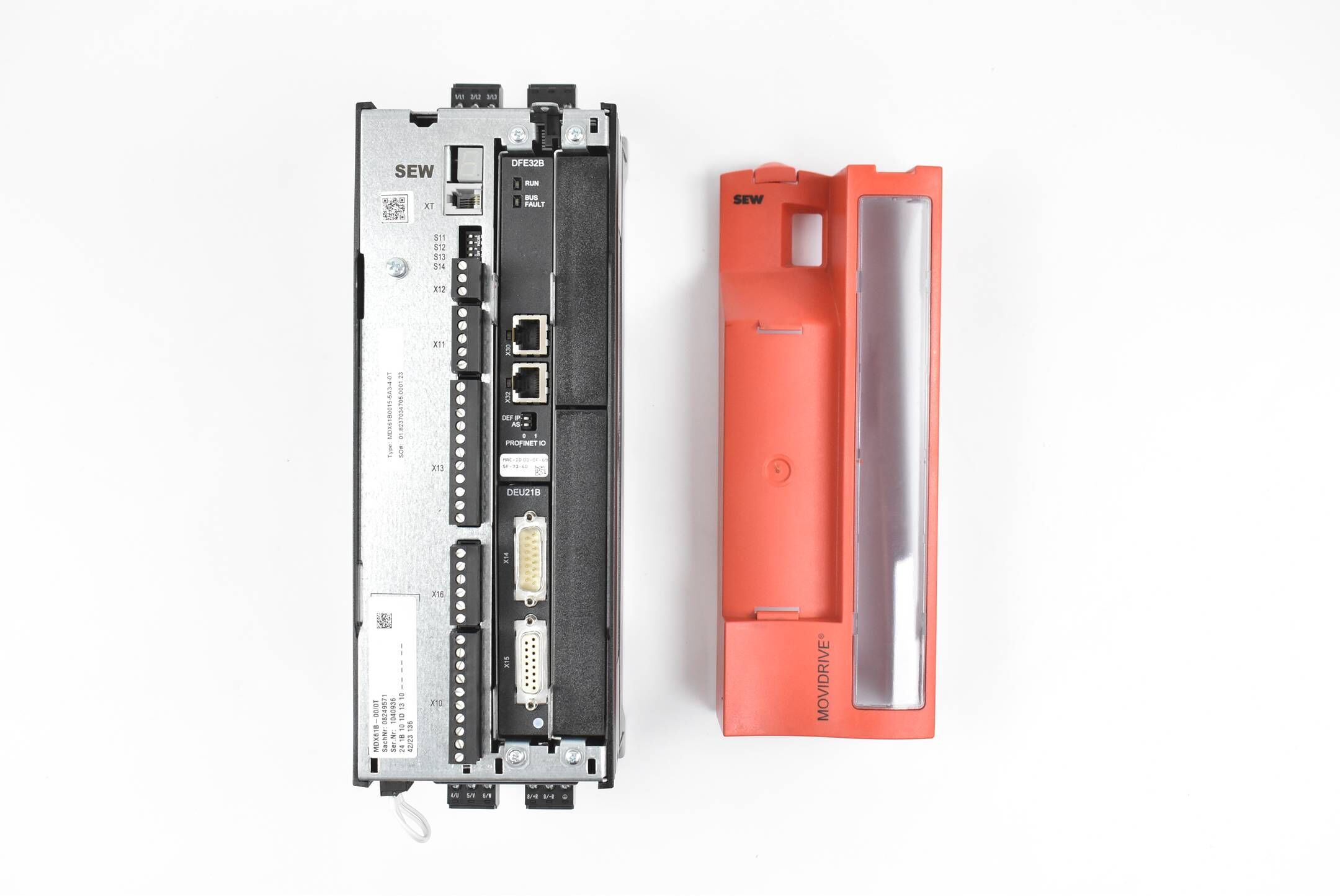 SEW Eurodrive Movidrive MDX61B0015-5A3-4-0T/DEU21B/DFE32B + MDX60A0015-5A3-4-00