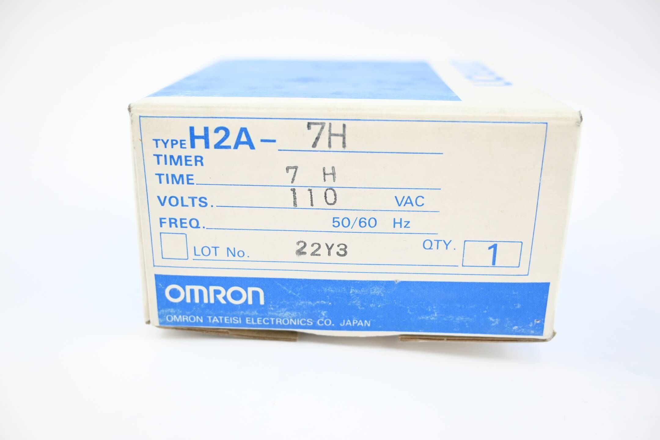Omron Motor Driven Timer 7h 110VAC ( H2A-7H )