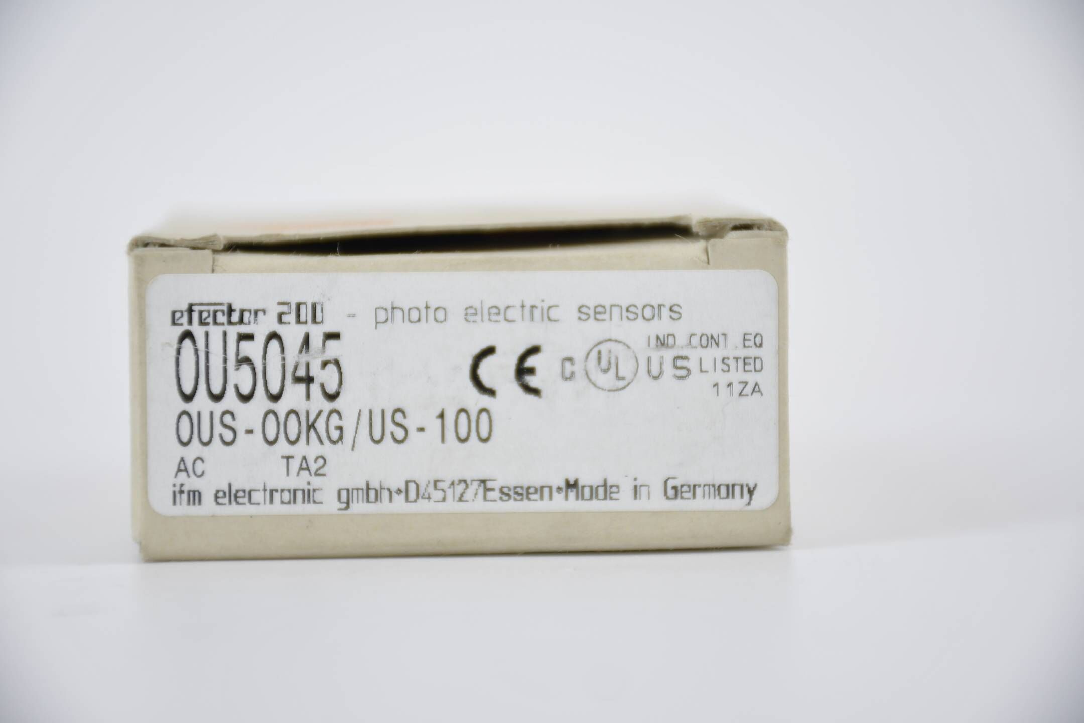 IFM efector 2000 Einweglichtschranke Sender OU5045 ( 0U5045 ) OUS-OOKG/US-100
