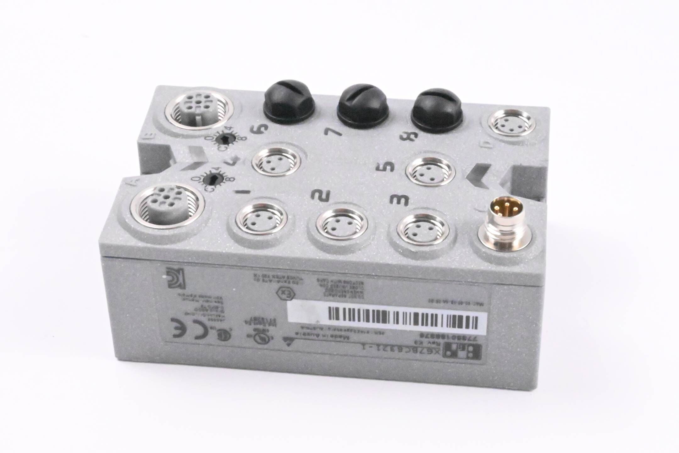 B&R Automation Bus Controller 3W 24VDC 0,5A X67 BC 8321-1 ( X67BC8321-1 ) Rev. K3