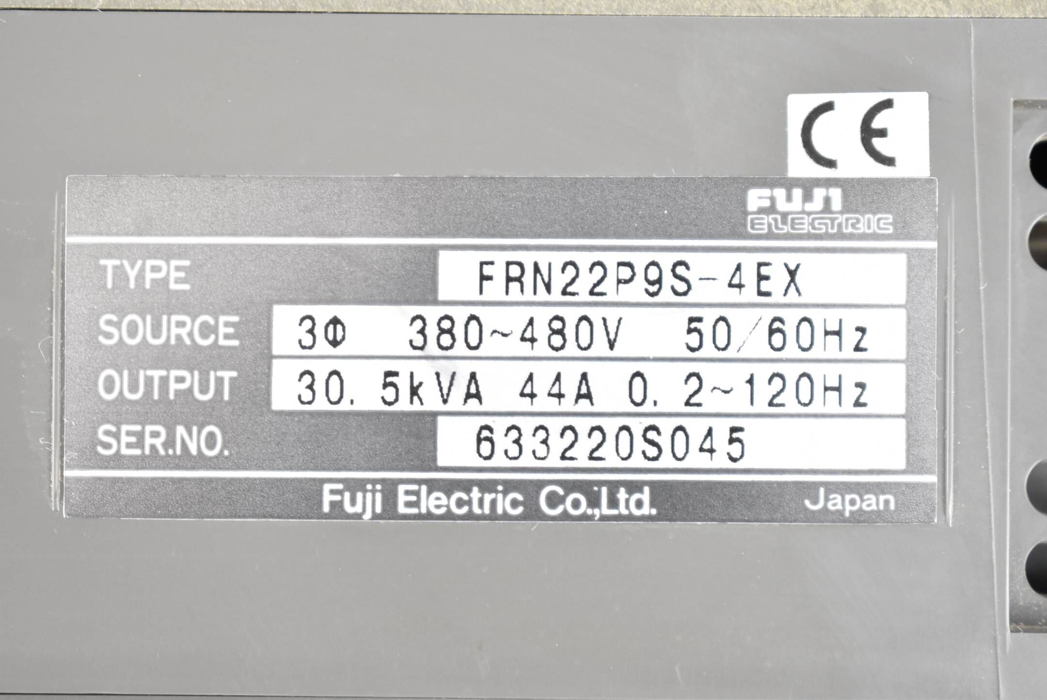 Fuji Frequenzumrichter FRENIC 5000P9S FRN22P9S-4EX