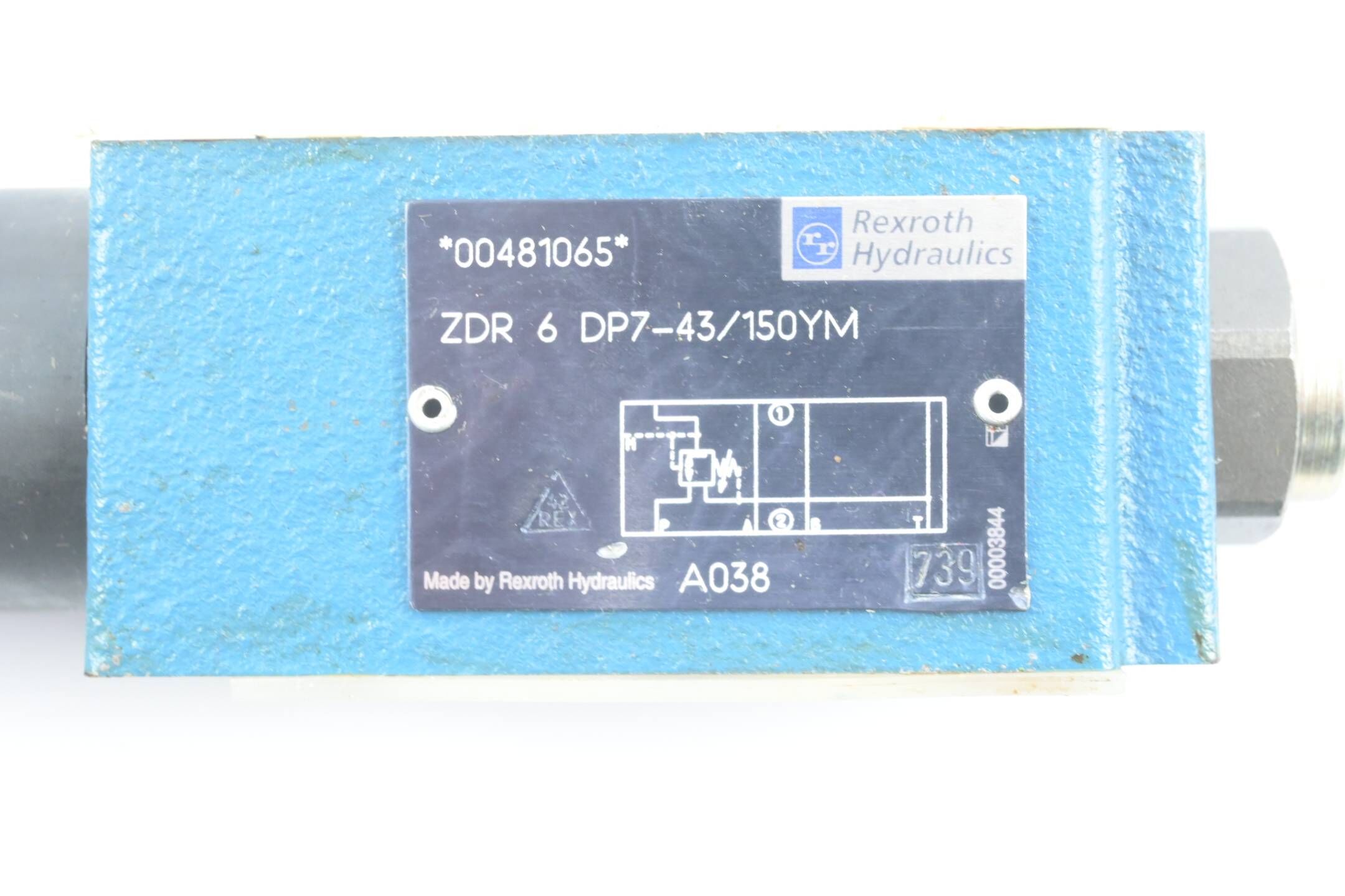 Rexroth Druckreduzierventil ZDR 6 DP7-43/150YM ( R900481065 )