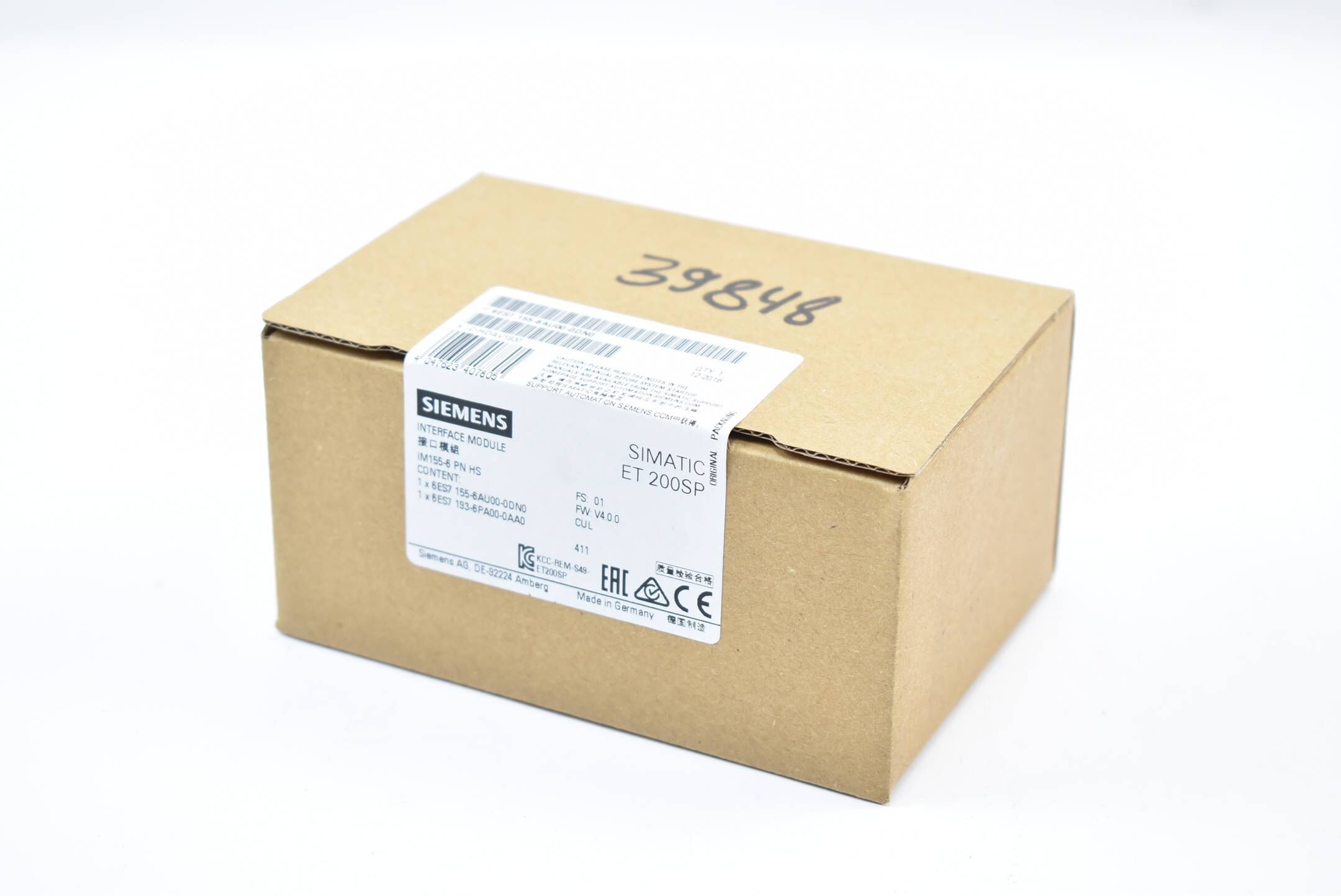 Siemens simatic ET 200SP 6ES7 155-6AU00-0DN0 ( 6ES7155-6AU00-0DN0 ) E1