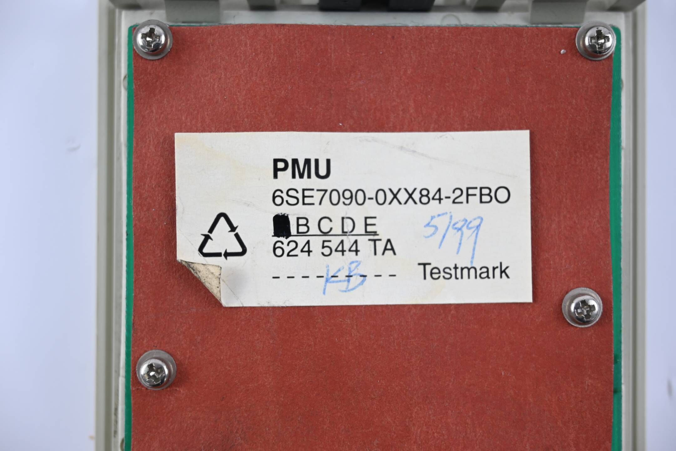 Siemens simovert Bedieneinheit 6SE7 090-0XX84-2FB0 ( 6SE7090-0XX84-2FB0 )