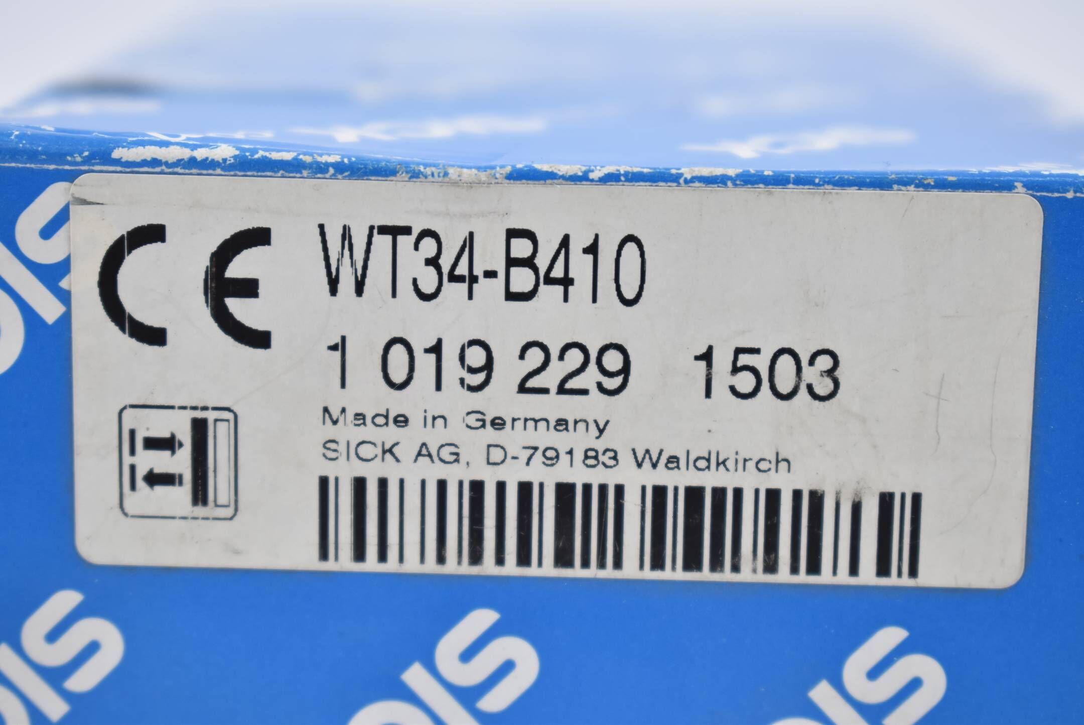 Sick Reflexionslichttaster WT34-B410 ( 1019229 1503 )