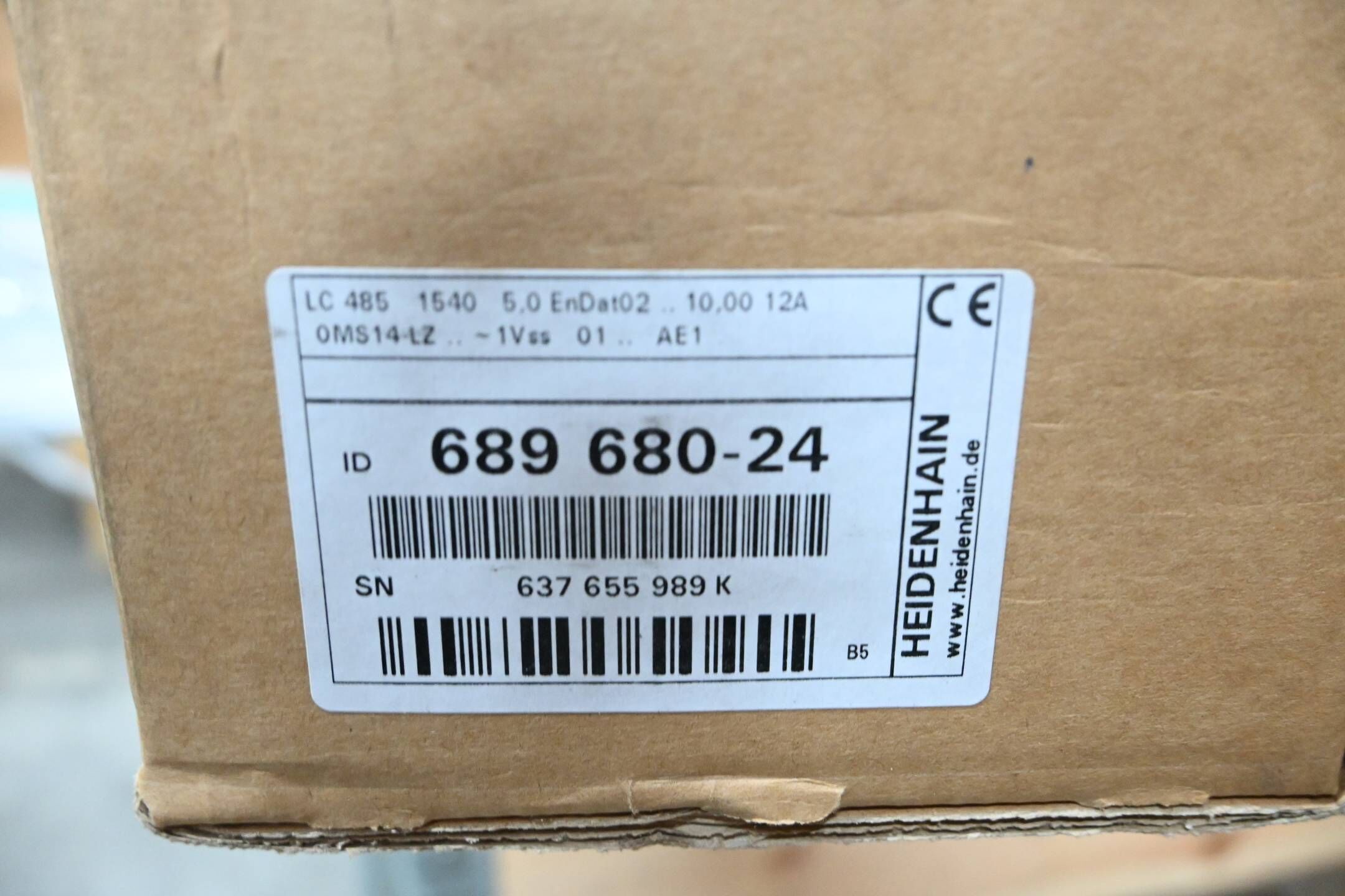 Heidenhain Absolutes gekapseltes Längenmessgerät LC485 ( 689680-24 ) Ver. B5