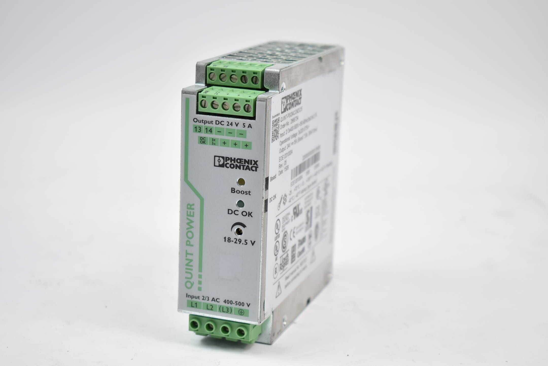 Phoenix Contact Stromversorgung QUINT-PS/3AC/24DC/5 ( 2866734 )