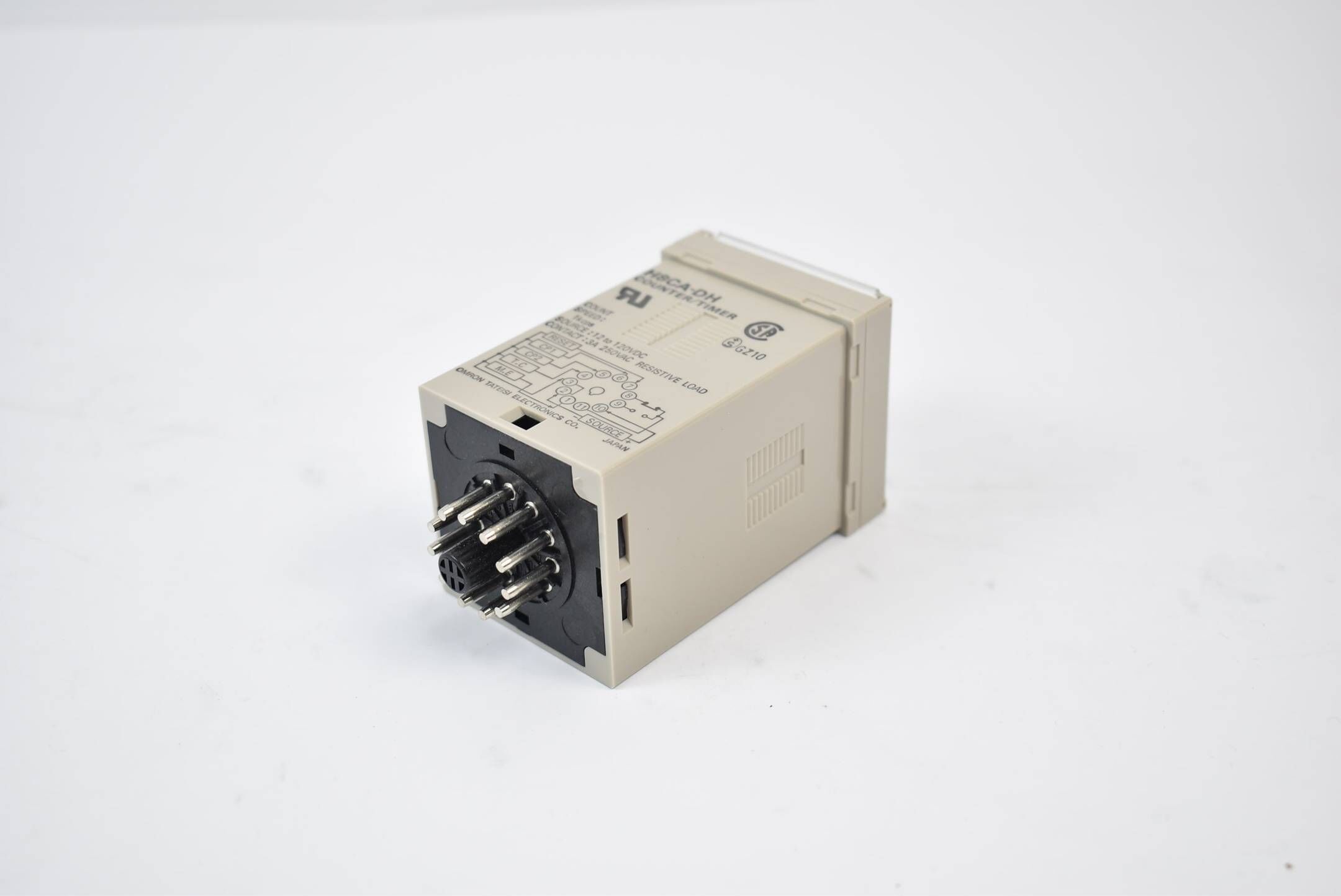 Omron Counter/Timer H8CA-DH Count 999999 Time 9999.99s - 99999.9h 12 - 120 VDC
