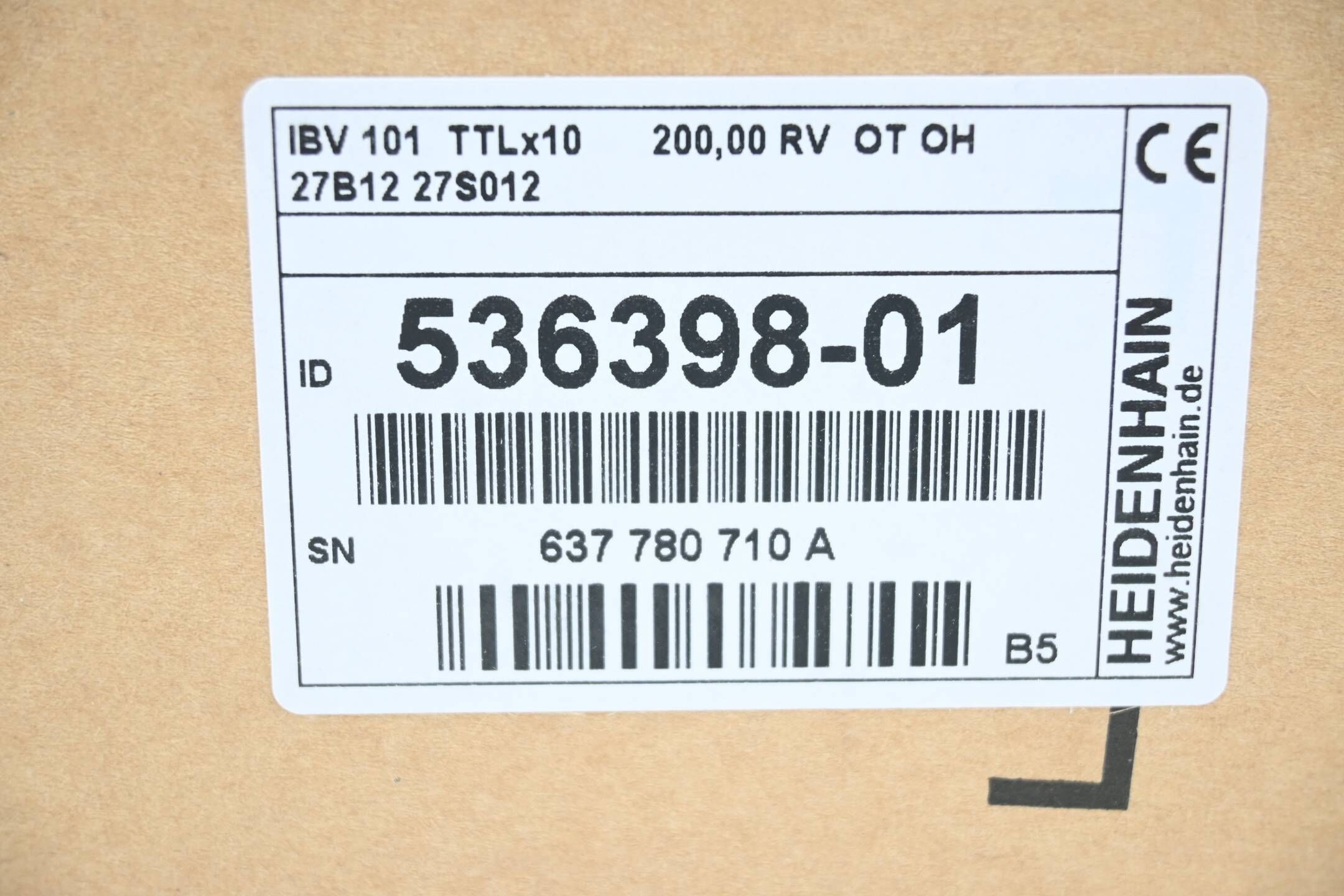 Heidenhain Signalkonverter IBV 101 ( 536398-01 ) Ver. B5