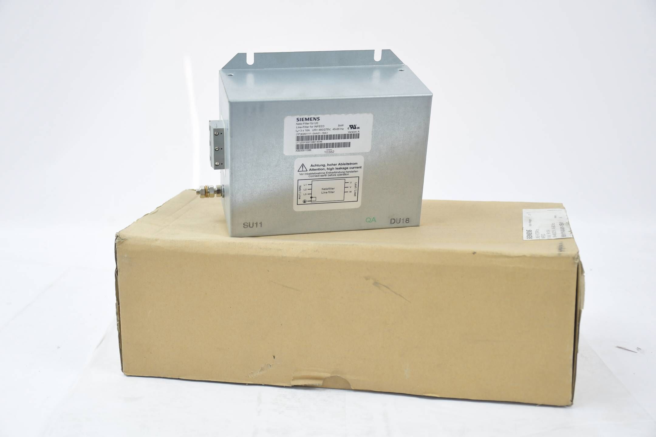 Siemens Netzfilter Simodrive 611 6SN1111-0AA01-1BA1 ( 6SN1 111-0AA01-1BA1 )