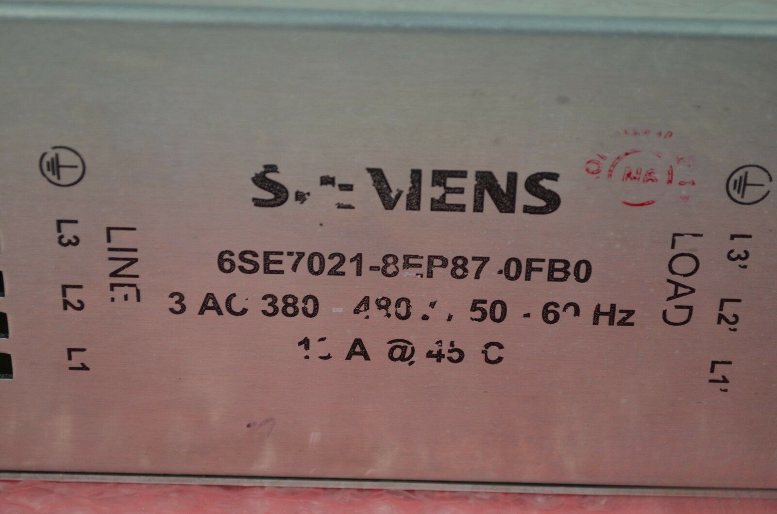 Siemens simovert Masterdrives 6SE7021-8EP87-0FB0 ( 6SE7 021-8EP87-0FB0 )