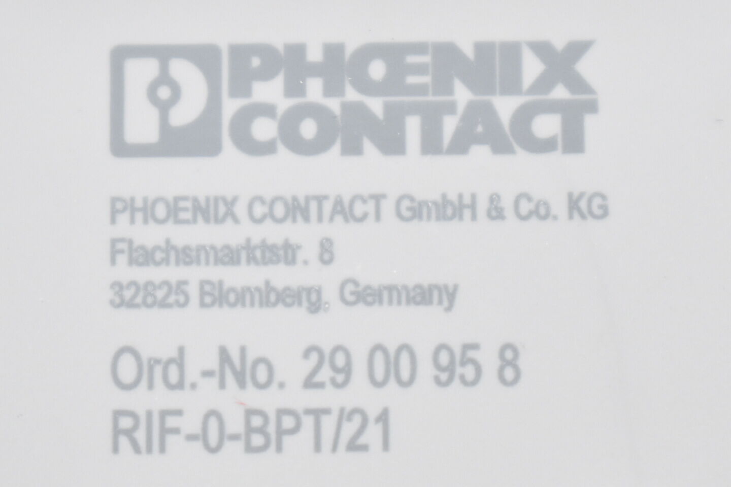 Phoenix Contact Relaissockel 2900958 + Halbleiterrelais 2961105 ( VE 9 Stück )