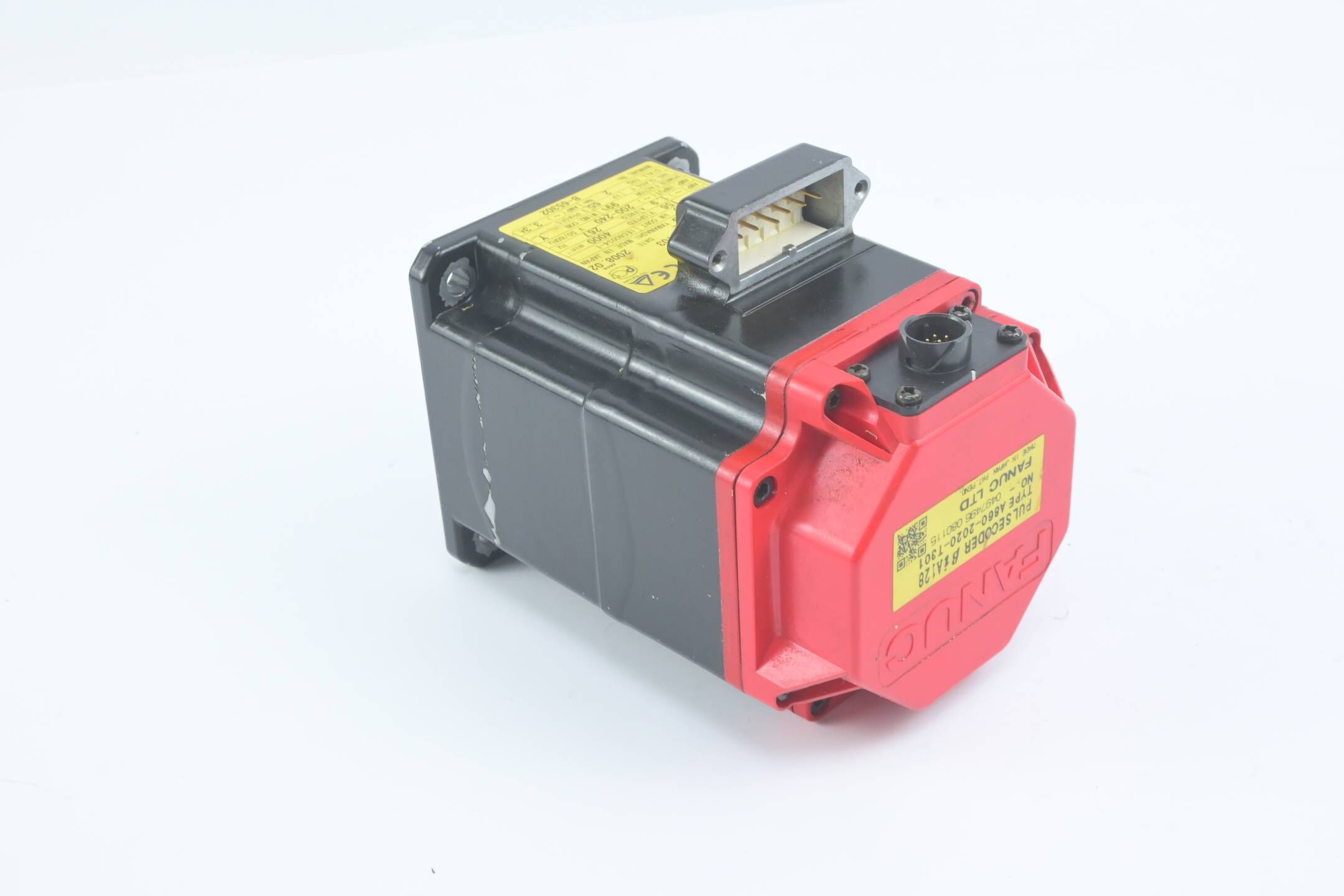Fanuc AC Servo Motor A06B-0061-B103 inkl. Fanuc Impulsgeber A860-2020-T301
