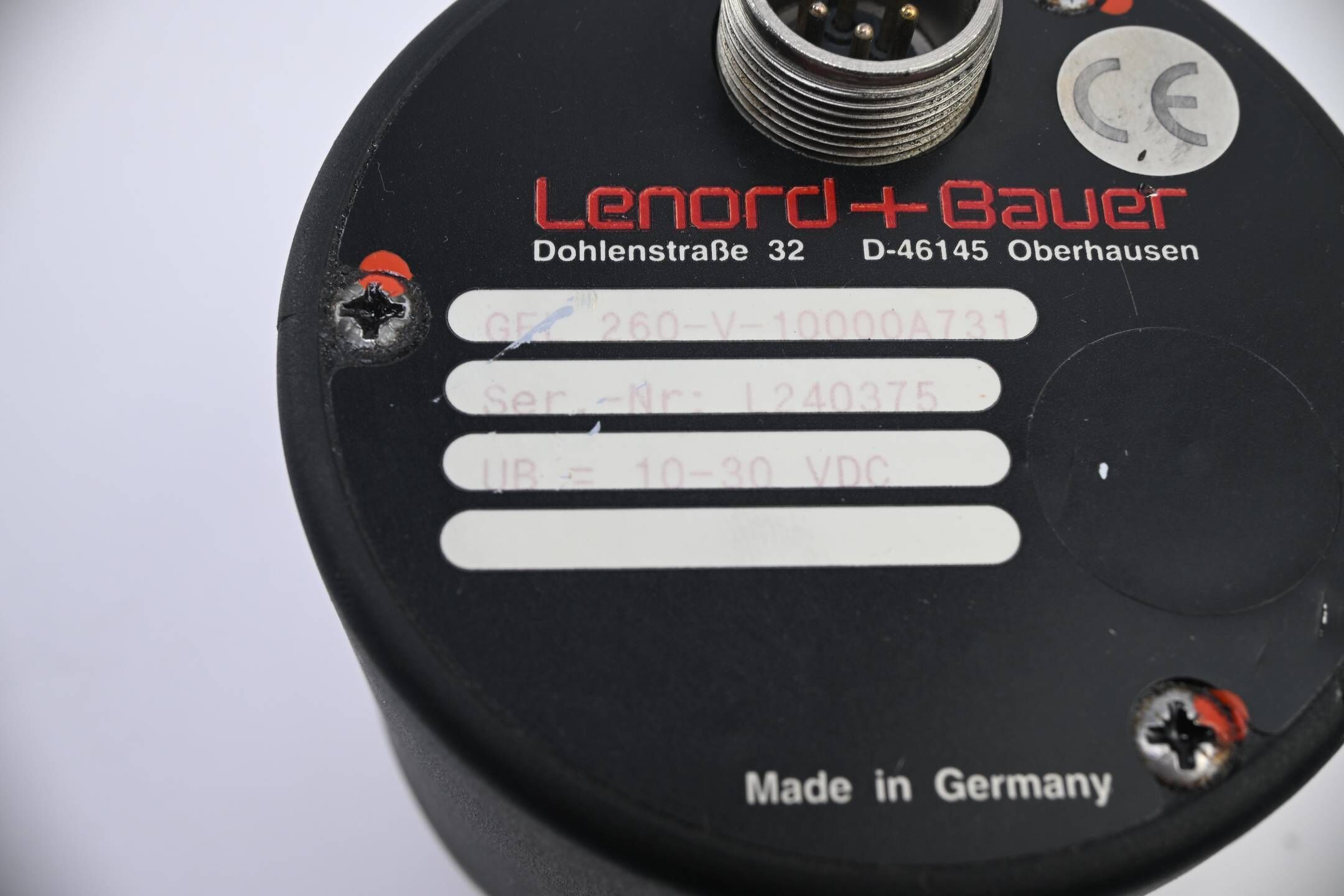Lenord+Bauer Drehgeber GEL 260-V-10000A731