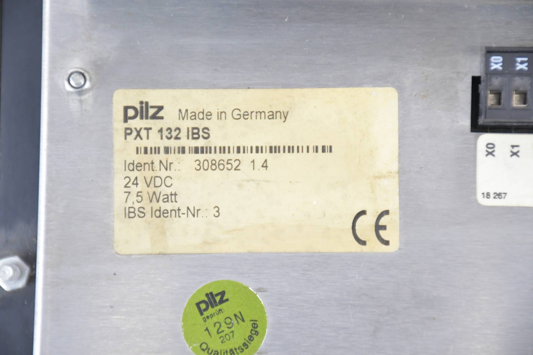 Pilz Bedienterminal PXT 132 IBS ( 308652 ) Ver 1.4