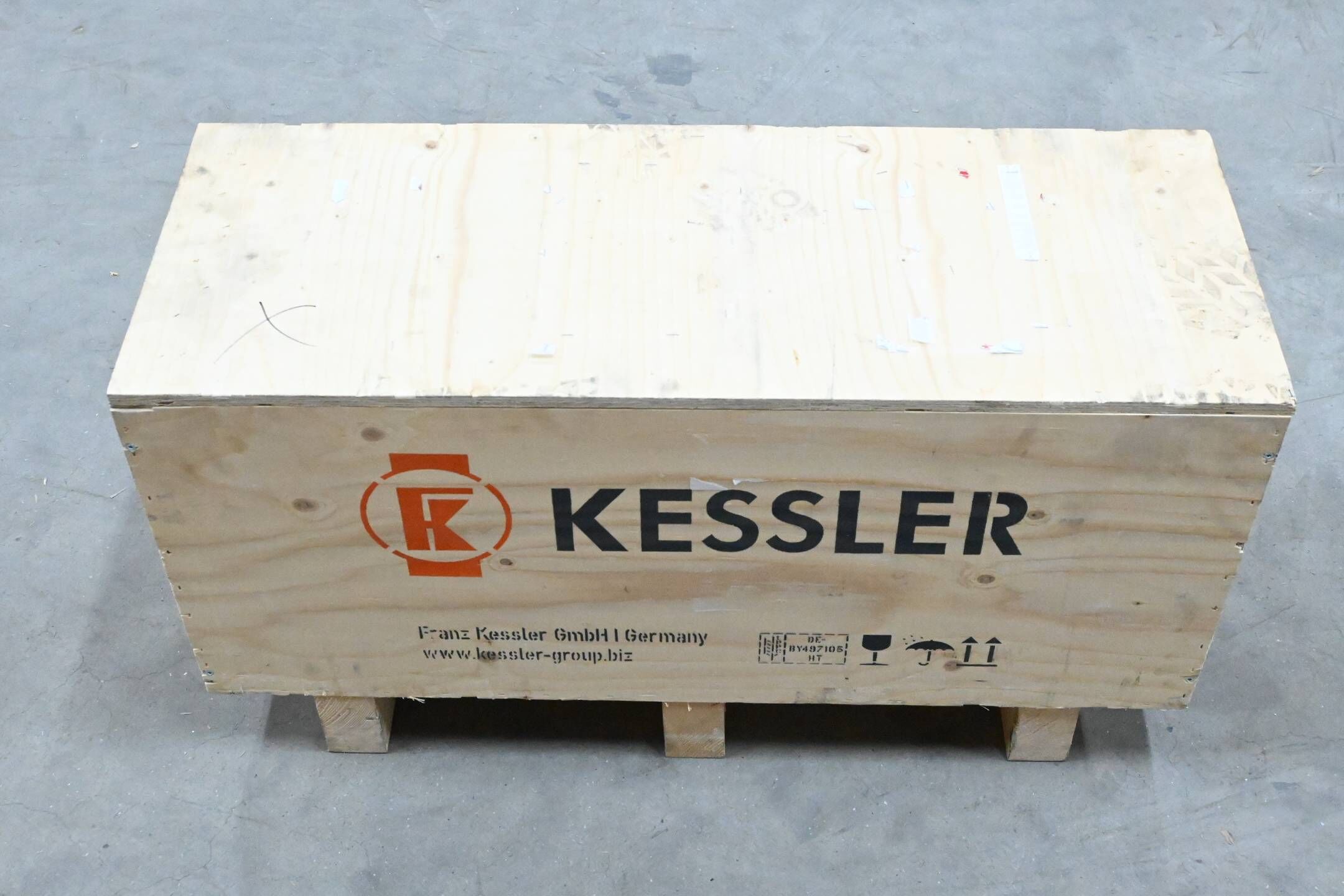 Kessler Zugrohr #sp.608/0001 304907 ( F axial max= 40 kW ) 000.600.751 2/3