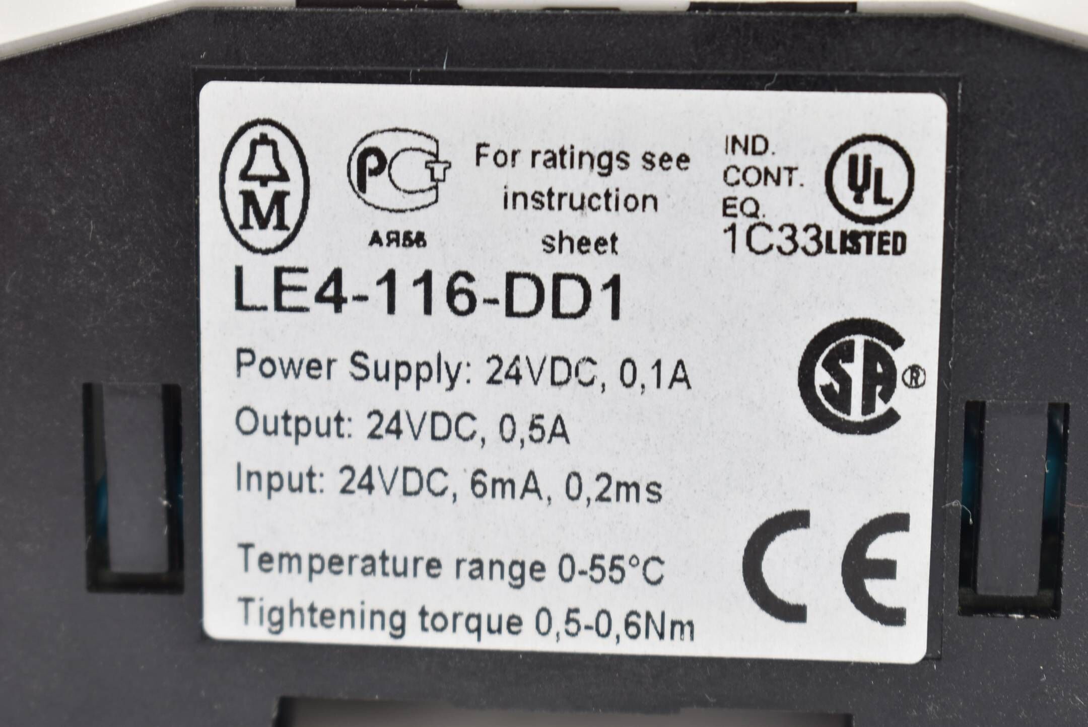Klöckner Moller LE4-100 Series Digital expa. module LE4-116-DD1 ( AWA 27-1487 )
