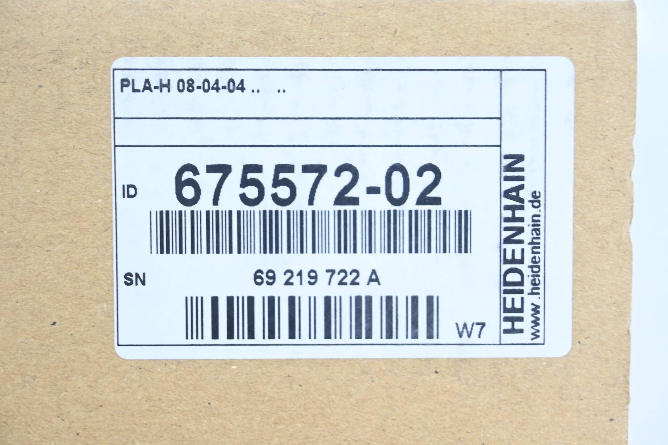 Heidenhain PLA-H 08-04-04 ( 675572-02 ) 675 572-02 Ver. W7