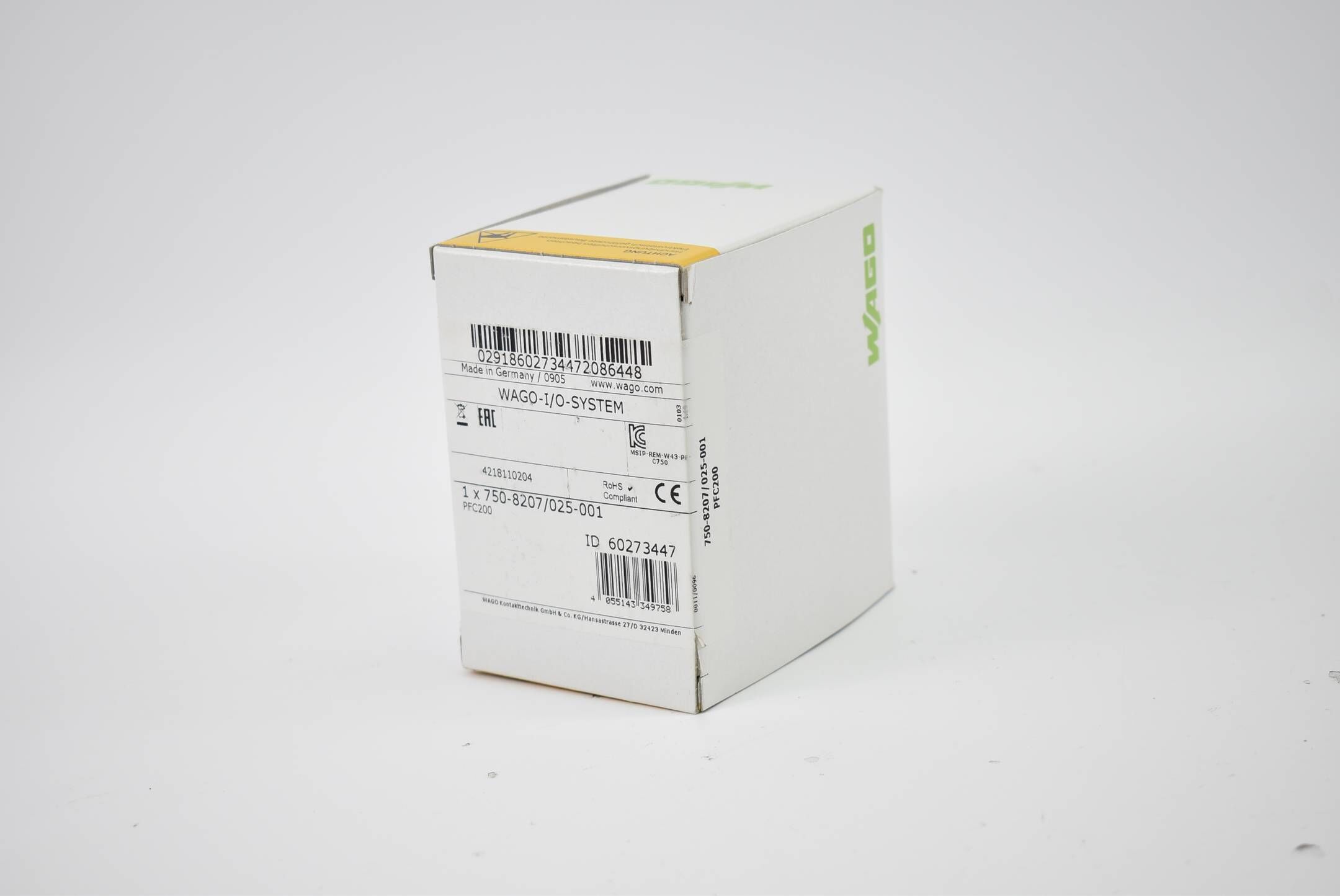 Wago Controller PFC200 Mobilfunkmodul Fernwirktechnik 750-8207/025-001