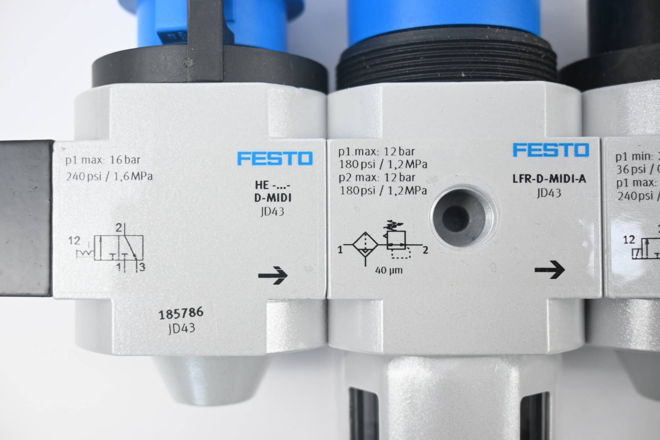 Festo Wartungseinheit LFR-3/8-D-MIDI-KG-A ( 185786 )