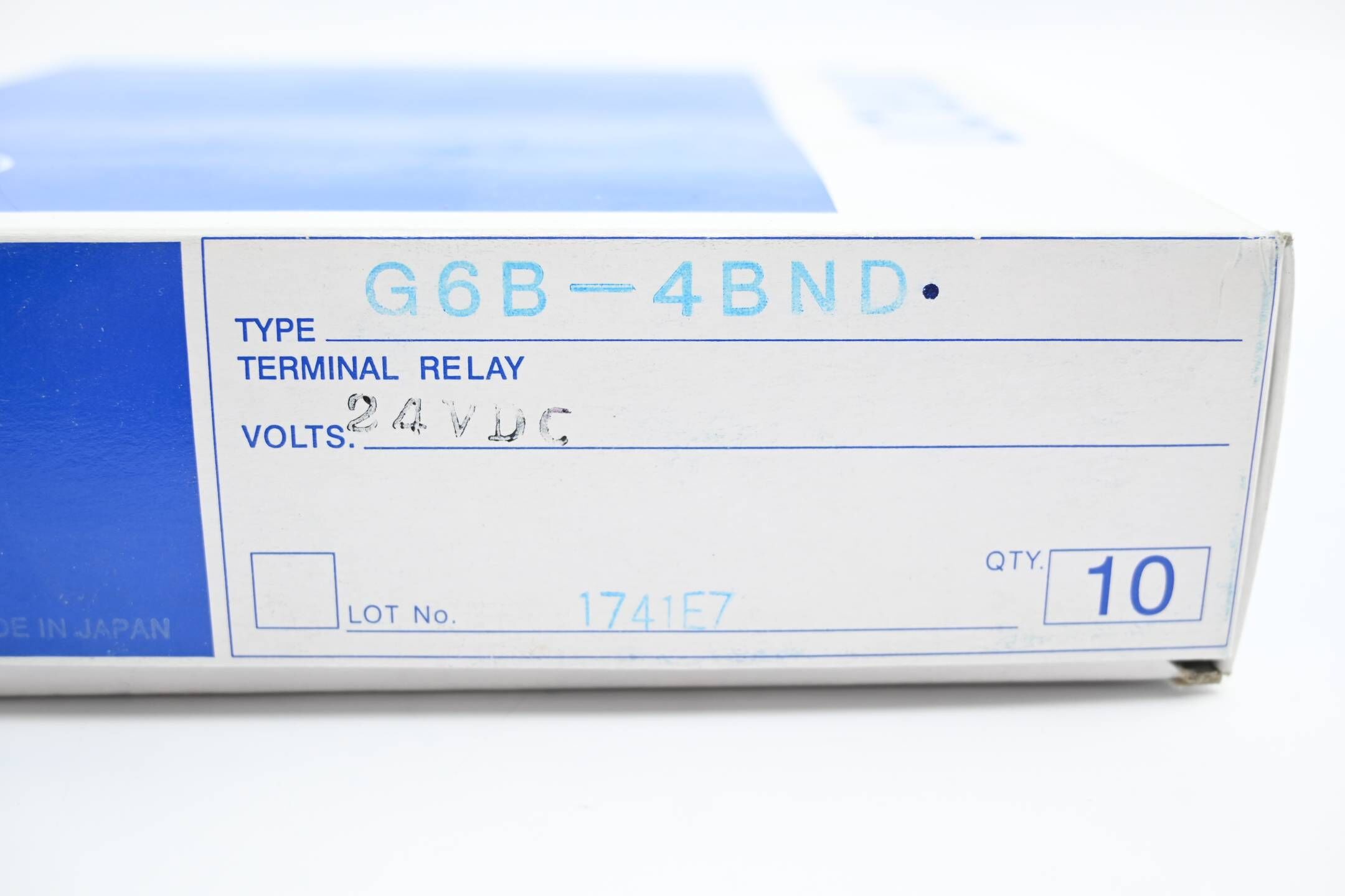 Omron 10 Stück Terminal Relais 24 VDC ( G6B-4BND )