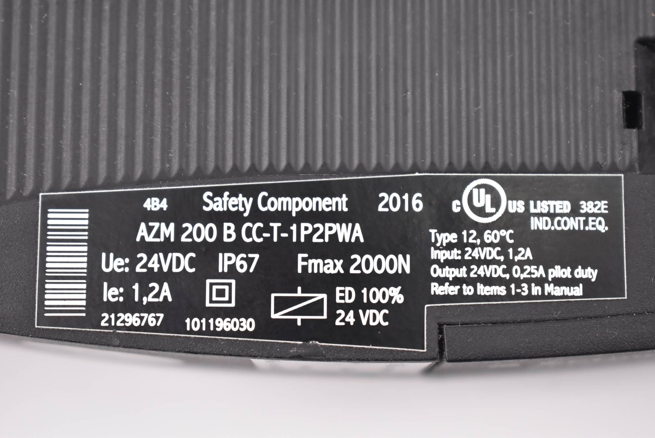 Schmersal Sicherheitsschalter AZM 200 B CC-T-1P2PWA