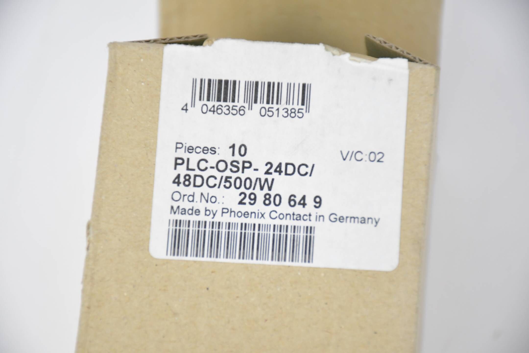 Phoenix Contact Solid-State-Relaismodul PLC-OSP- 24DC/48DC/500/W ( 2980649 ) 9x