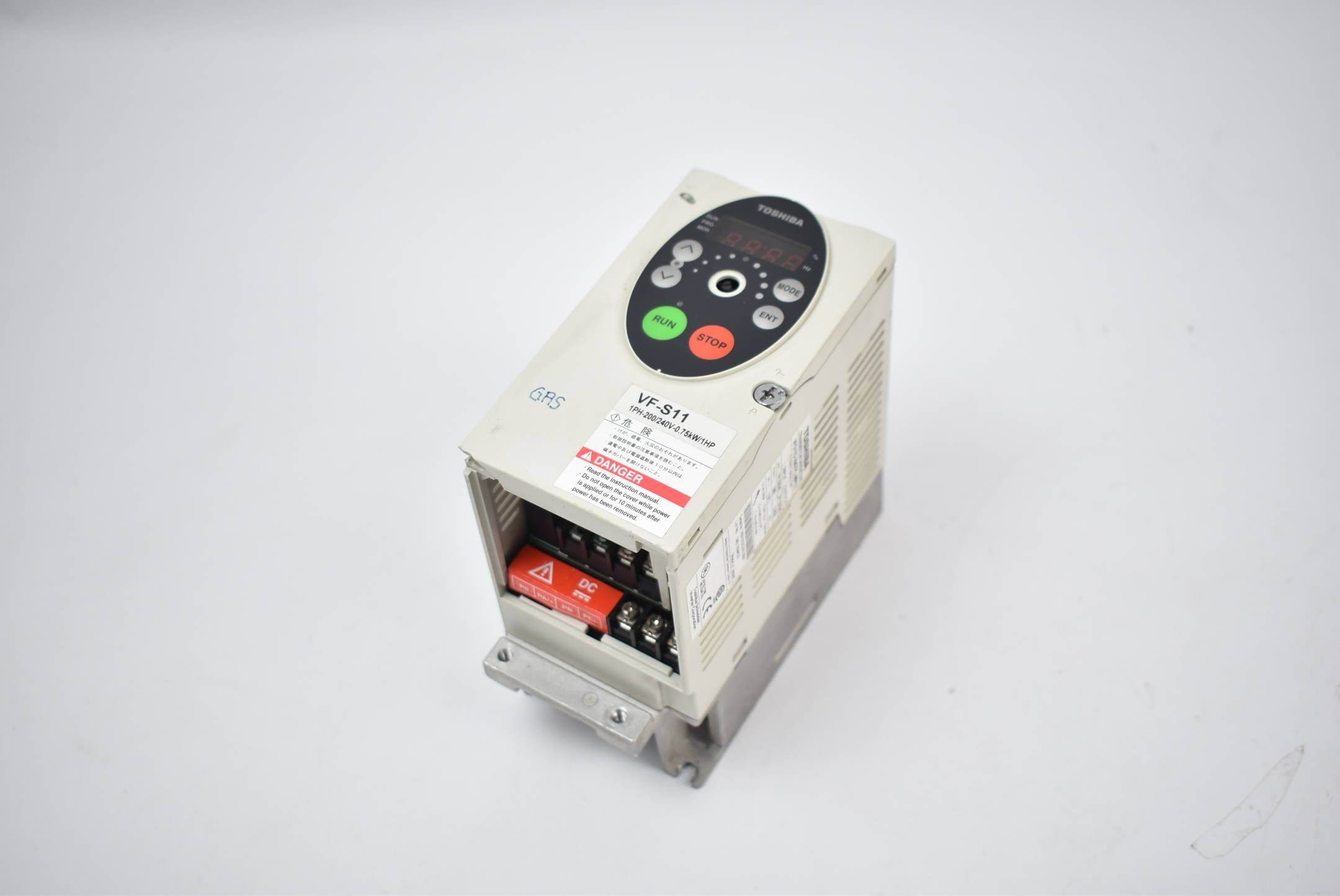 Toshiba VF-S11 Transistor Inverter VFS11S-2007PL-WP(1) 0.75kW-1.8kVA-1HP
