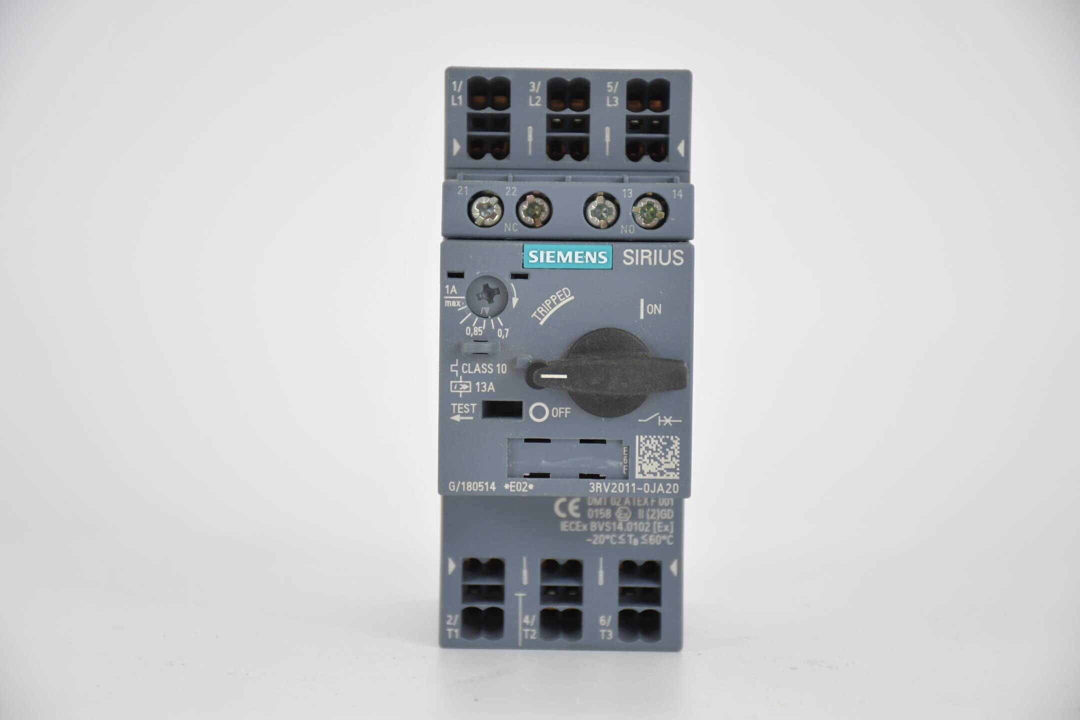 Siemens Sirius Leistungsschalter 3RV2011-0JA20 ( 3RV2011-0JA20 )