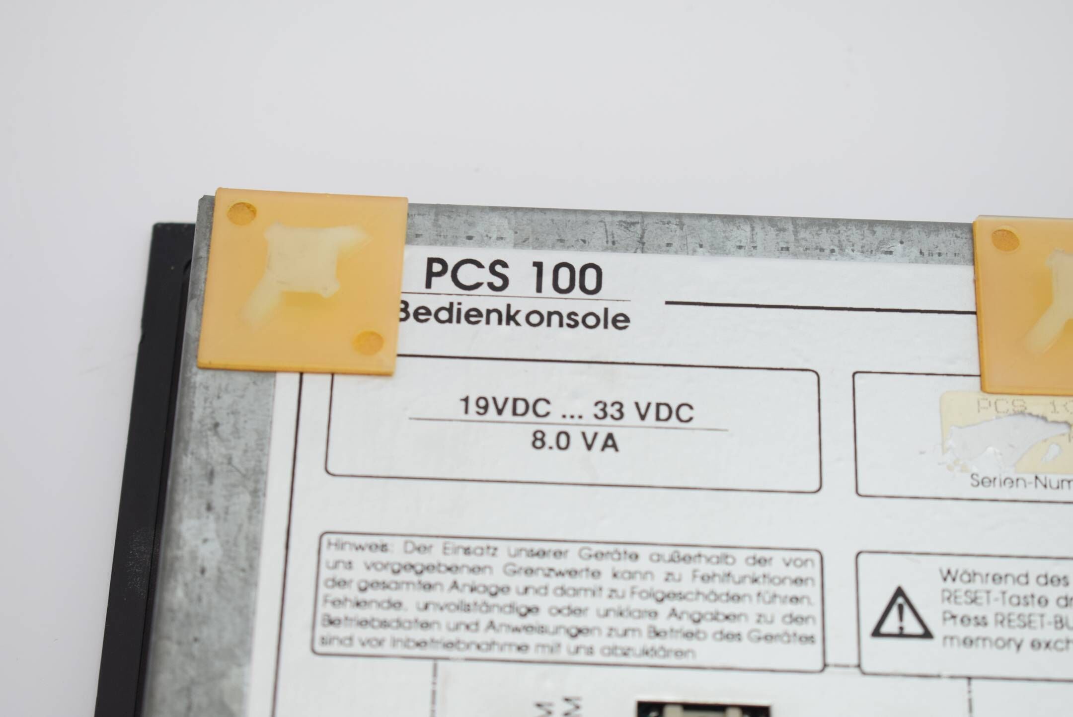 Defekt Lauer topline midi Bedienkonsole PCS100