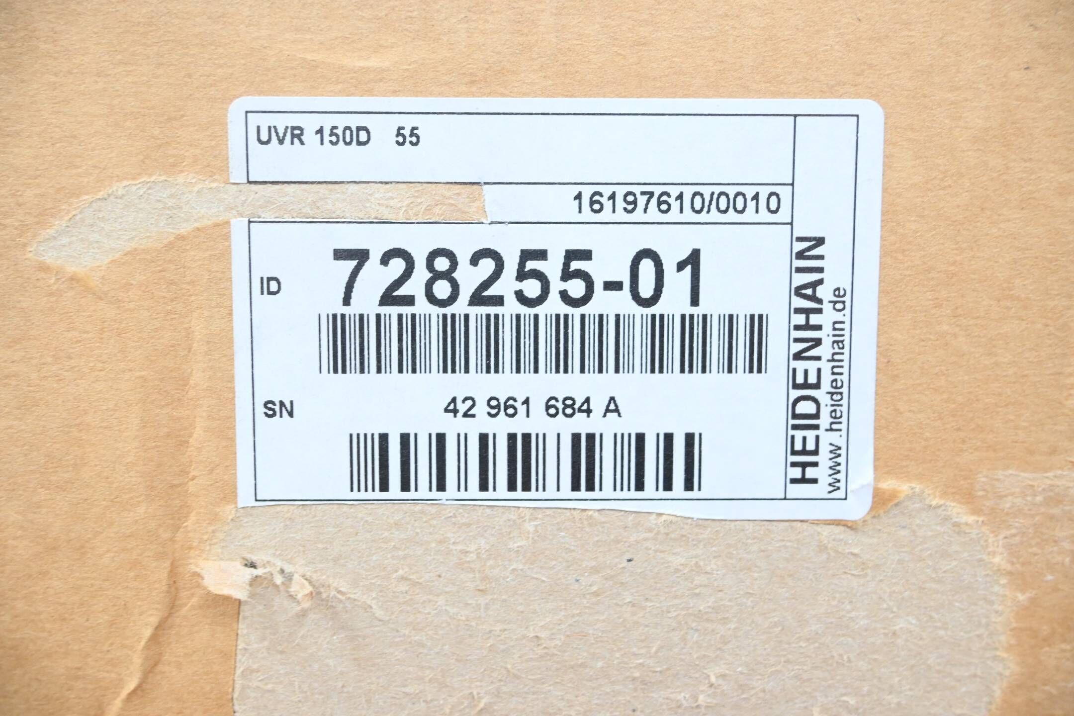 Heidenhain Umrichter-Versorgungseinheit UVR 150D 728255-01 ( 728 255-01 ) Ver P9