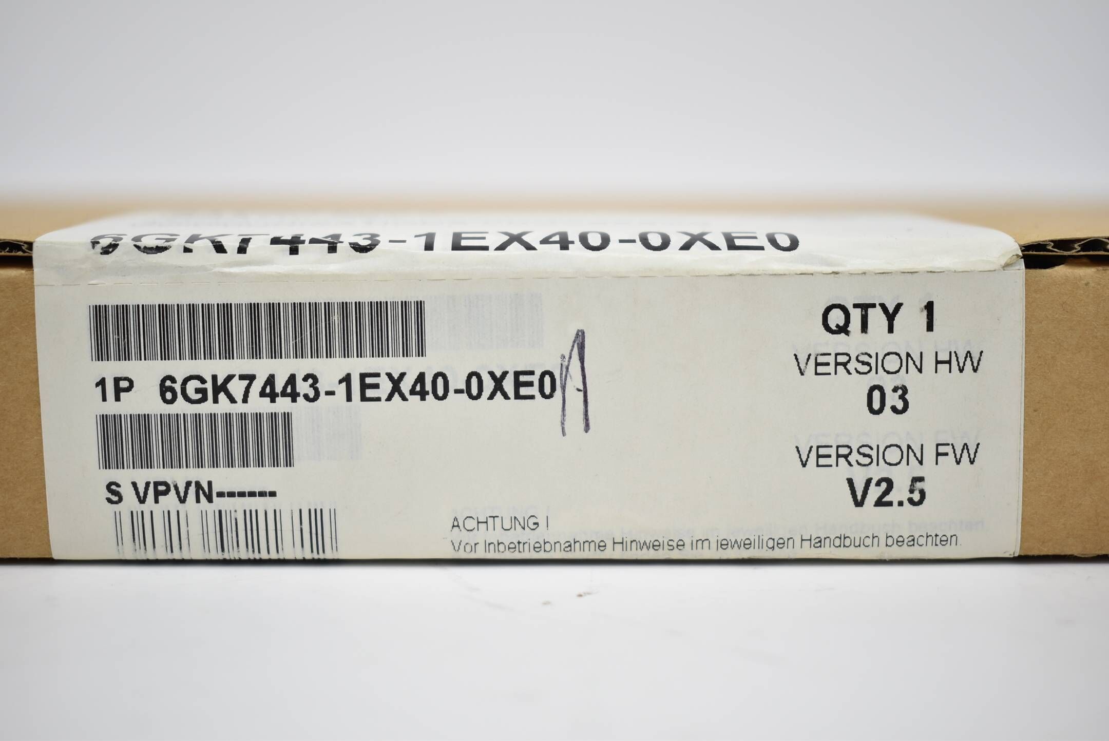 Siemens simatic S7 NET CP443-1 6GK7443-1EX40-0XE0 ( 6GK7 443-1EX40-0XE0 ) HW:03