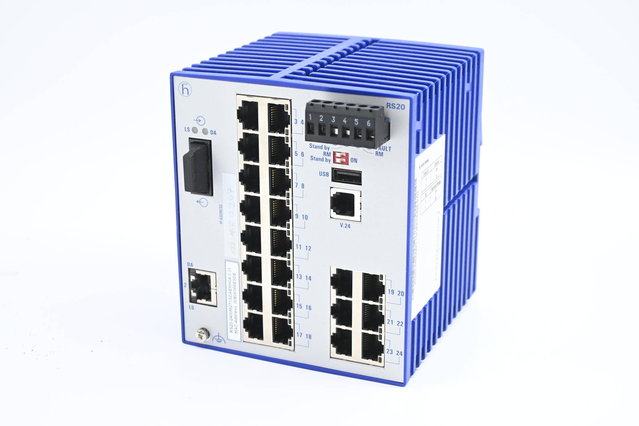 Hirschmann Rail Switch RS20 ( RS20-2400M2T1SDAEHH04.0.01 )