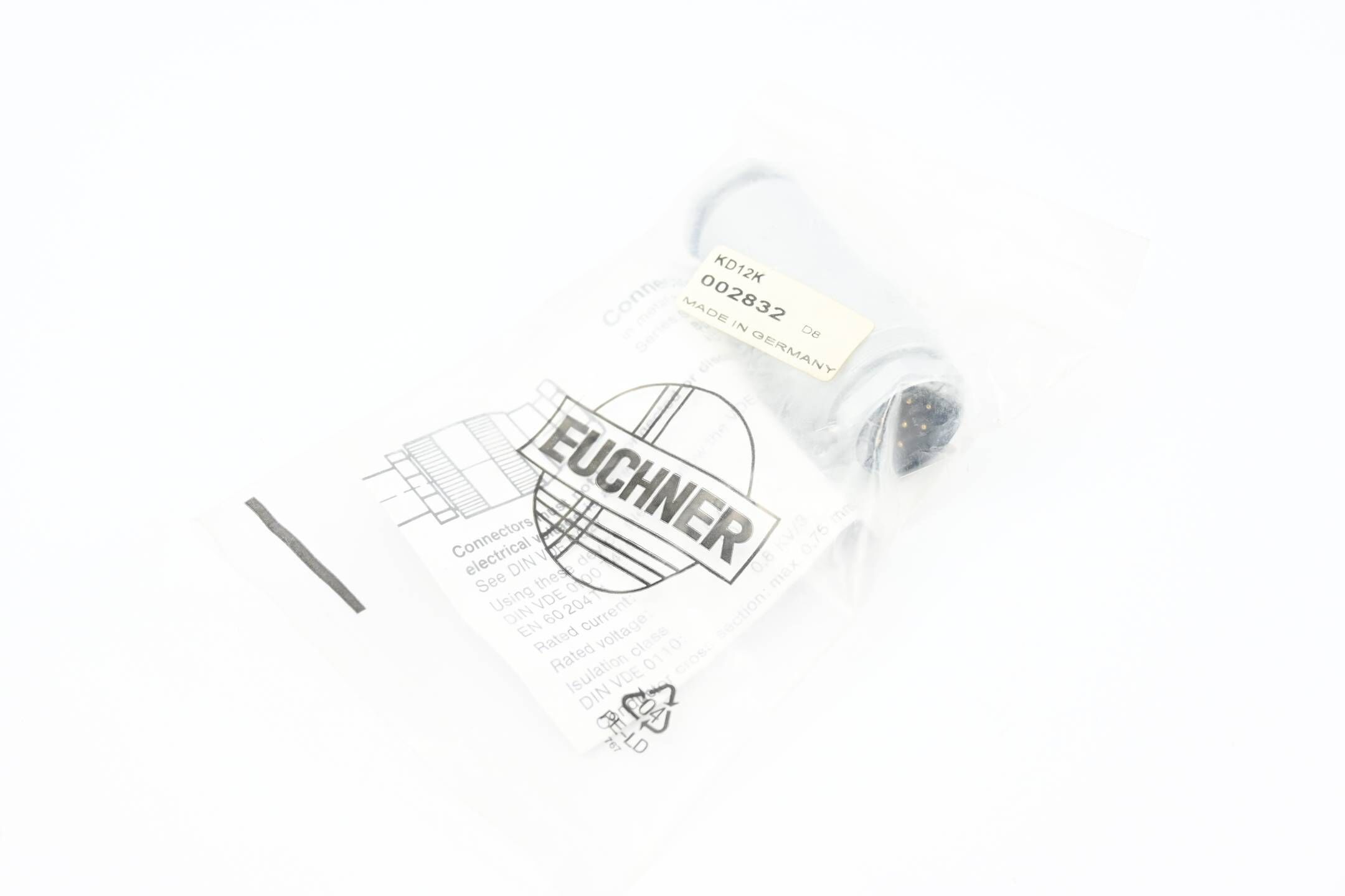 Euchner Stecker KD12K ( 002832 )