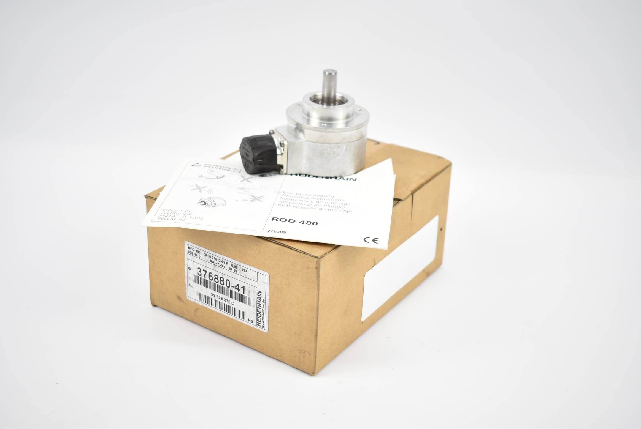 Heidenhain Drehgeber ROD 480 3600 27S12-03 R ( 376880-41 ) N9