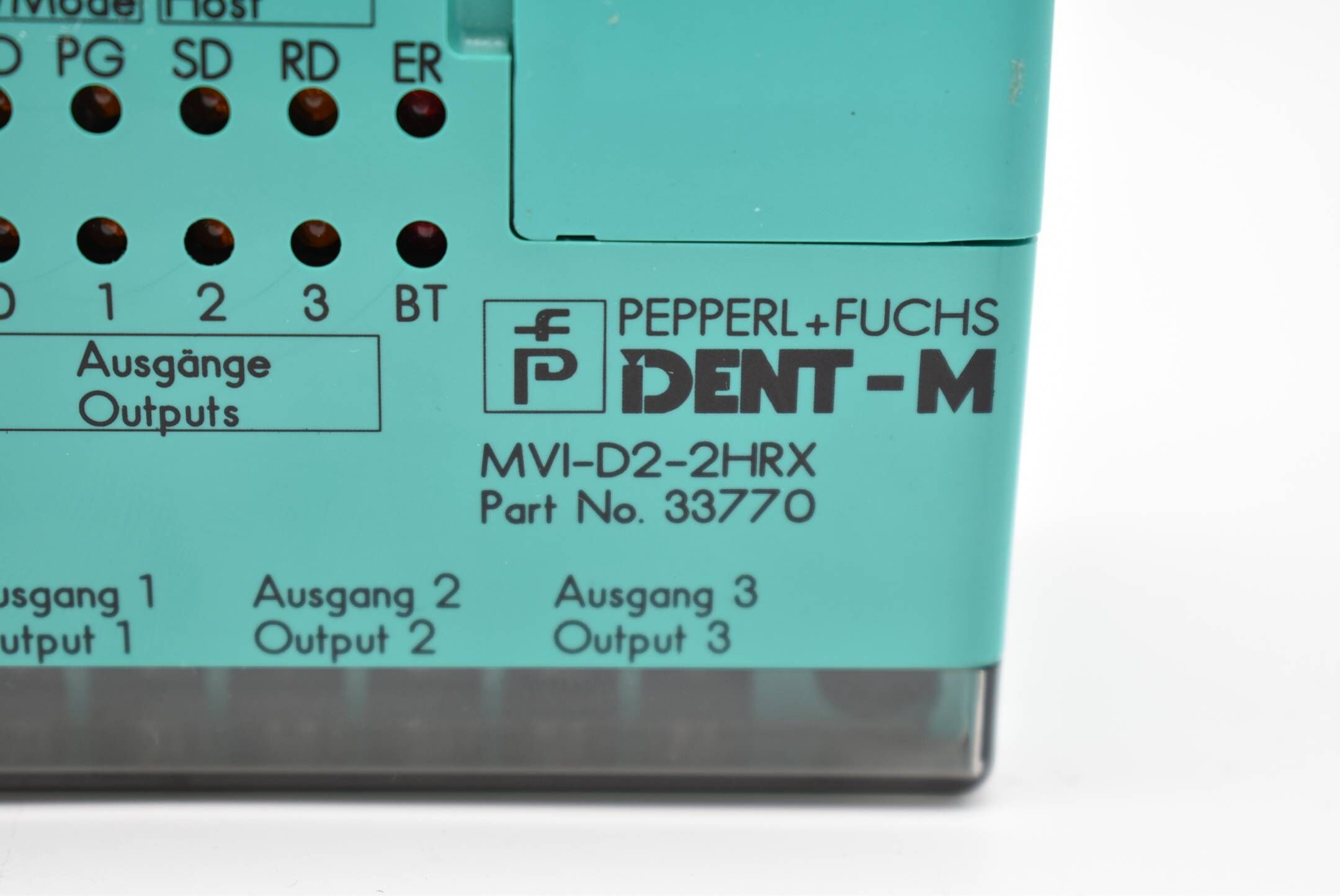 Pepperl + Fuchs DENT-M Auswerteeinheit MVI-D2-2HRX ( 33770 )