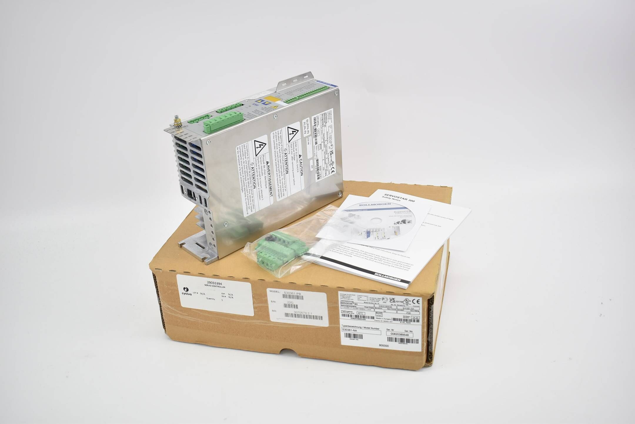 Kollmorgen Servostar 303 1,1kVA 3A Servo Amplifier S30361-NA