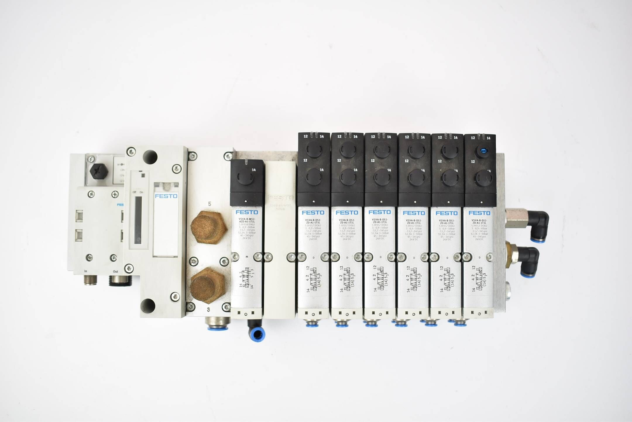 Festo Ventilinsel mit mehreren Modulen