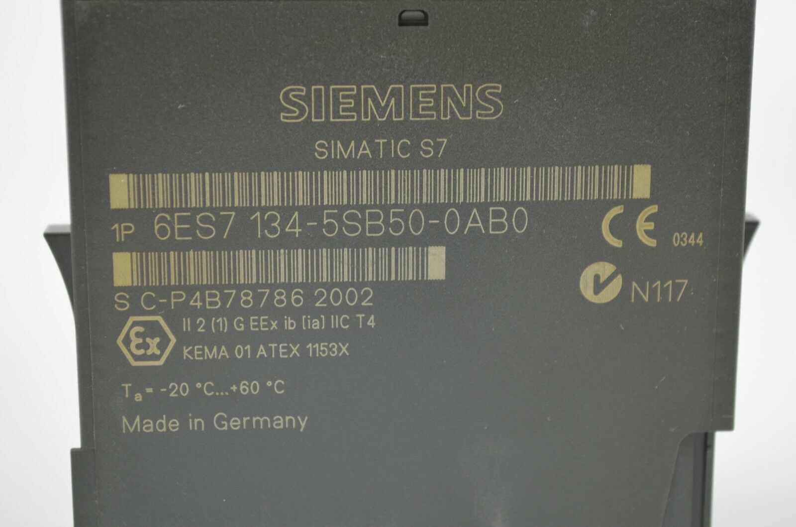 Siemens simatic S7 6ES7 134-5SB50-0AB0 ( 6ES7134-5SB50-0AB0 )