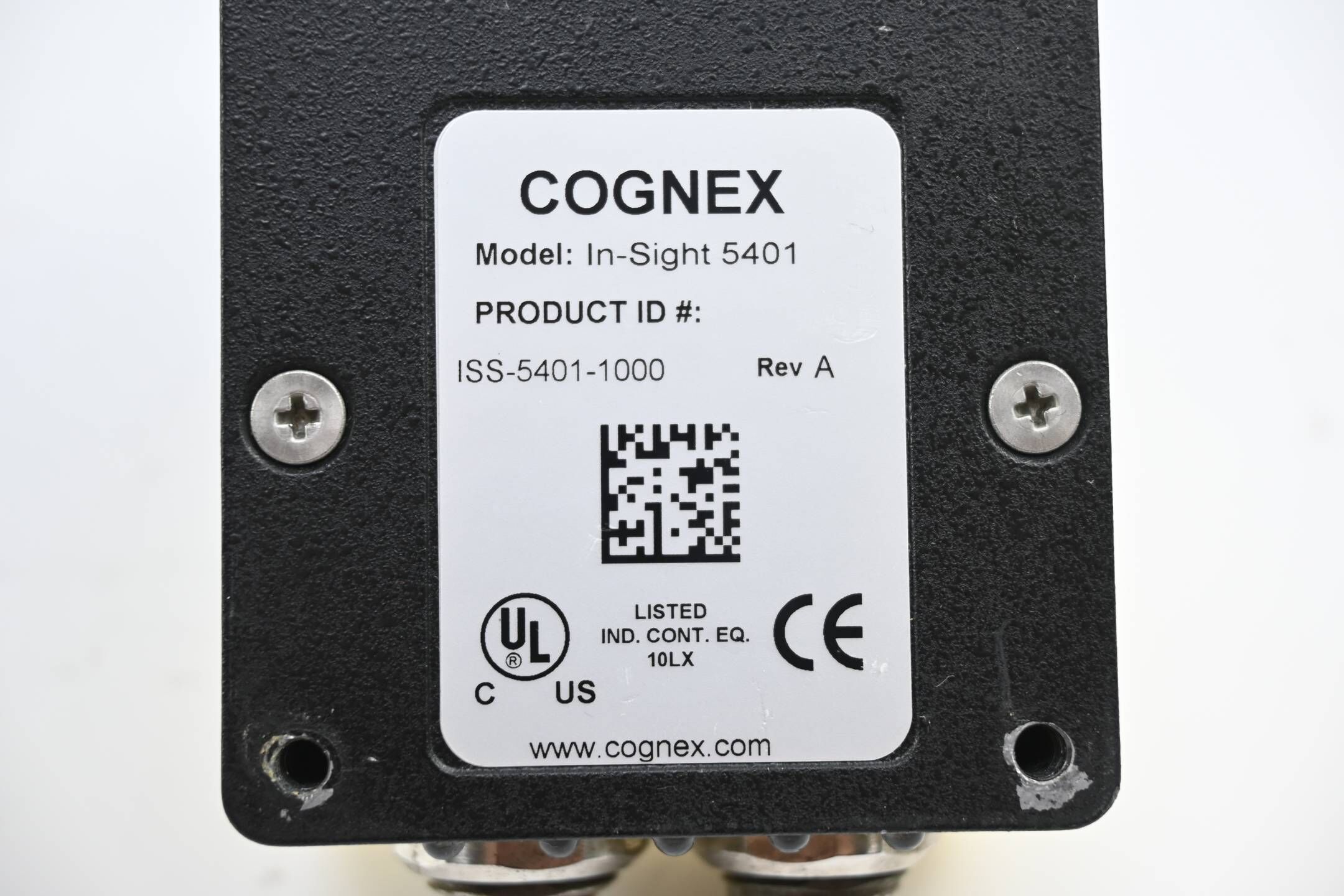 Cognex In-Sight Standard 5000 Series Vision System 5401 ( IS5401-00 ) Rev. A