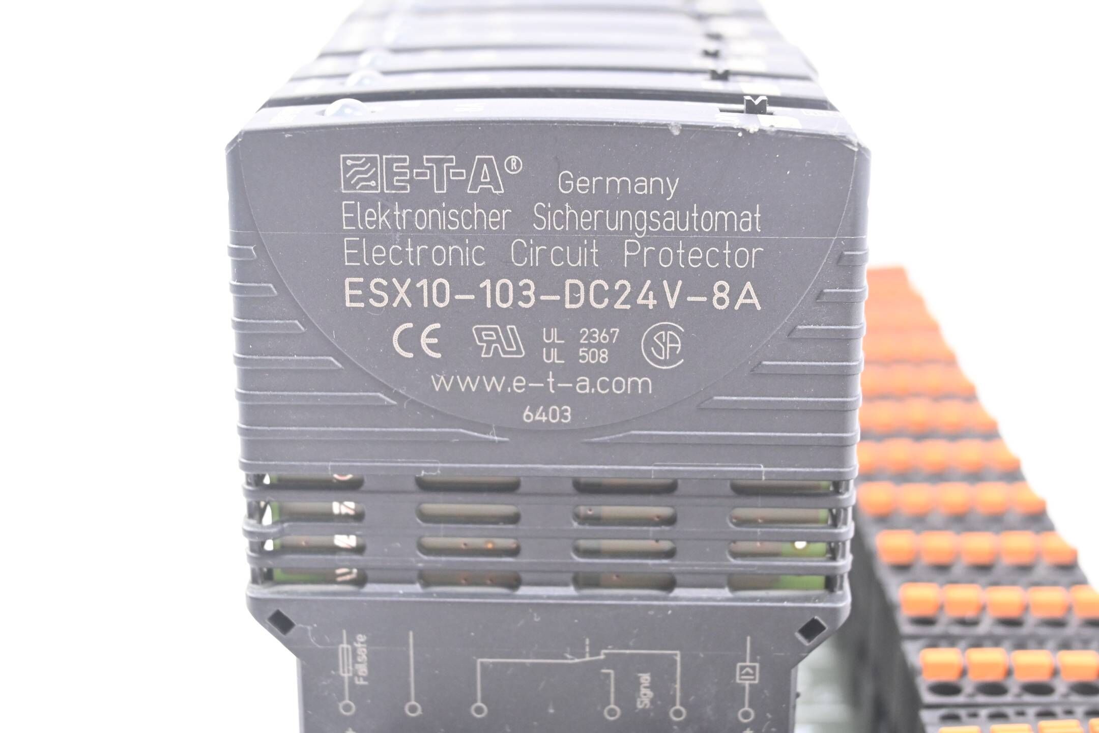 E-T-A ETA Stromverteilungssystem konfiguriert SVS02-12 inkl. ESX10 + SB-S11